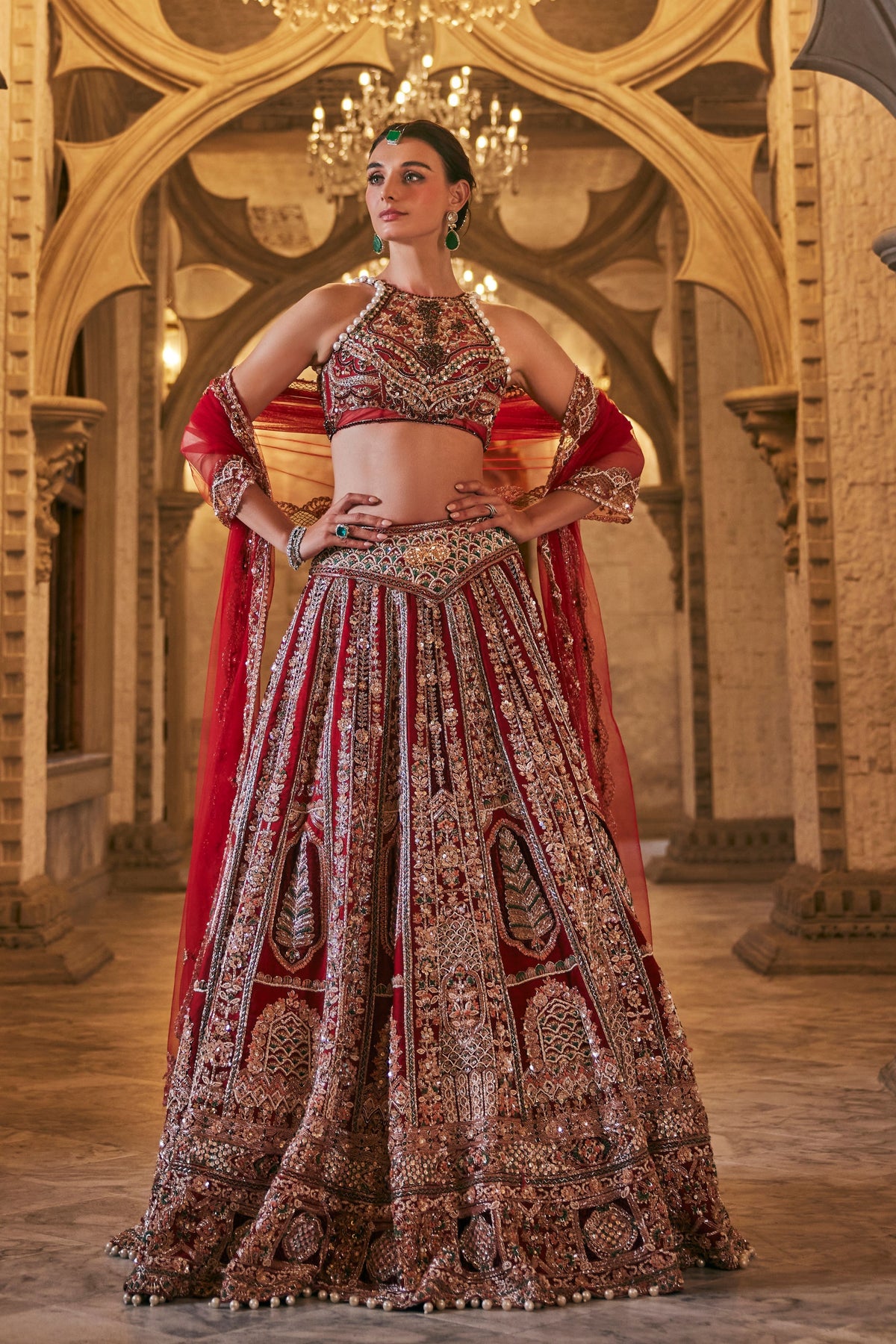 Siam-E-Shaahi Lehenga Set