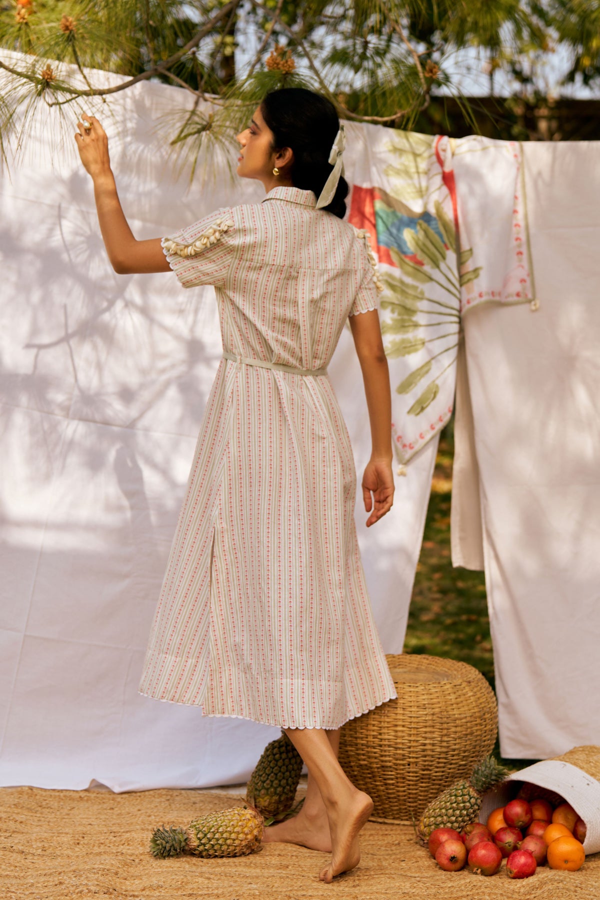 Pana Long Shirt Dress