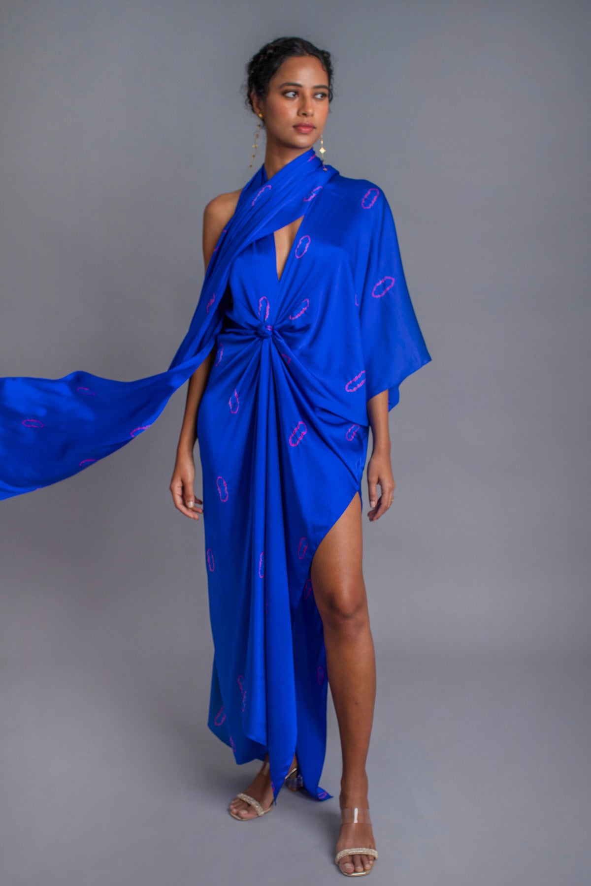 Tie-Dye Scarf Dress