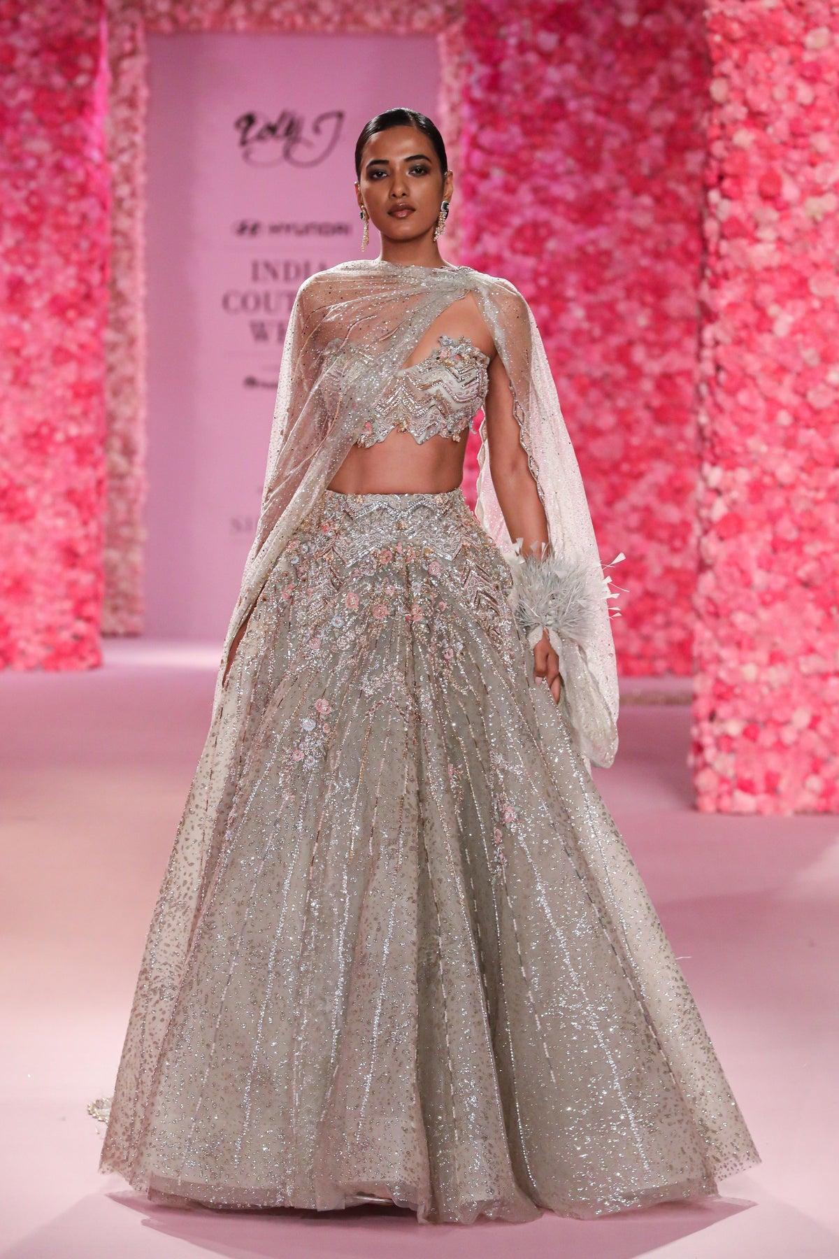 Coralie Shimmer Lehenga Set