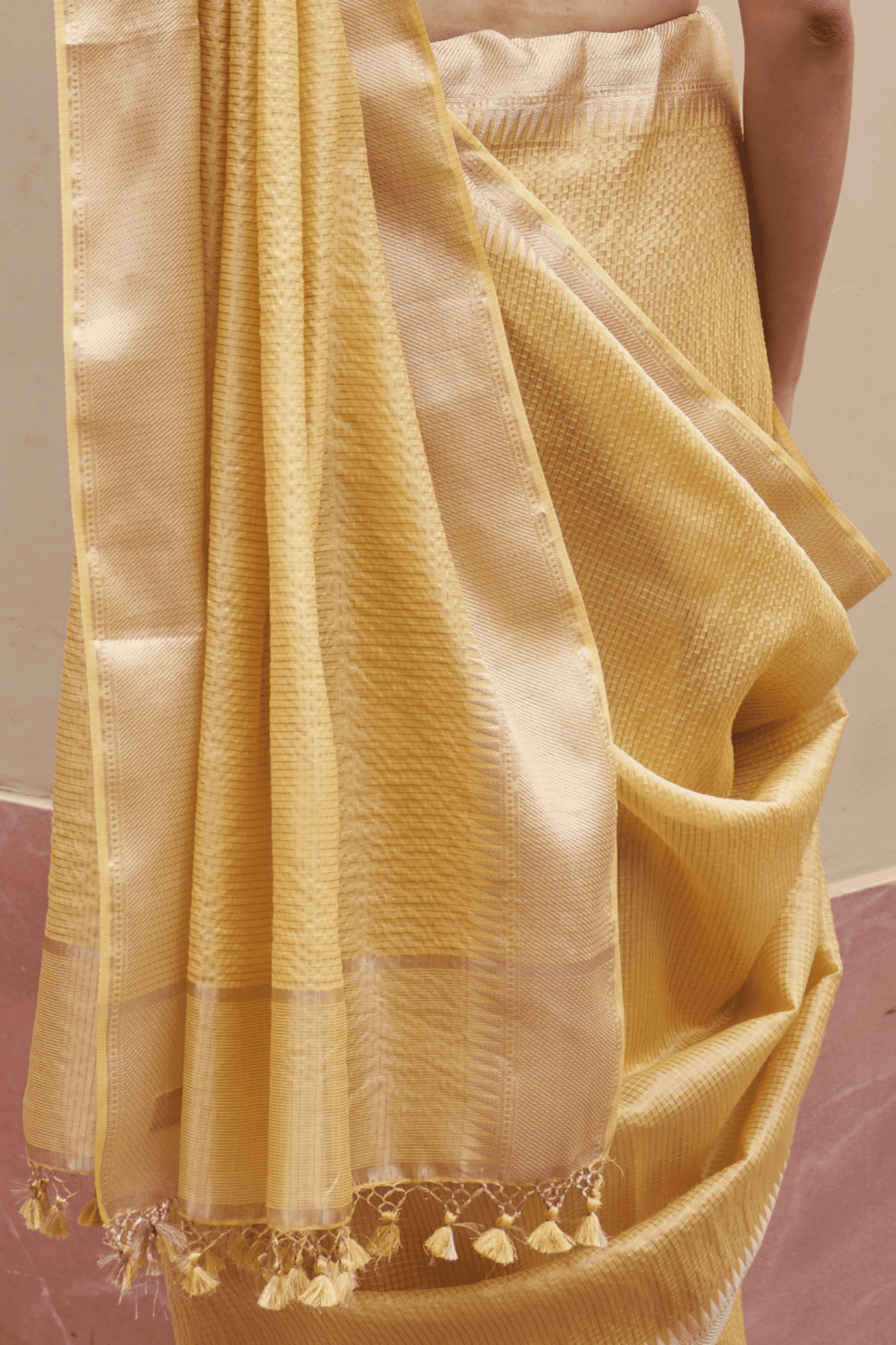 Shobha Yellow Saree