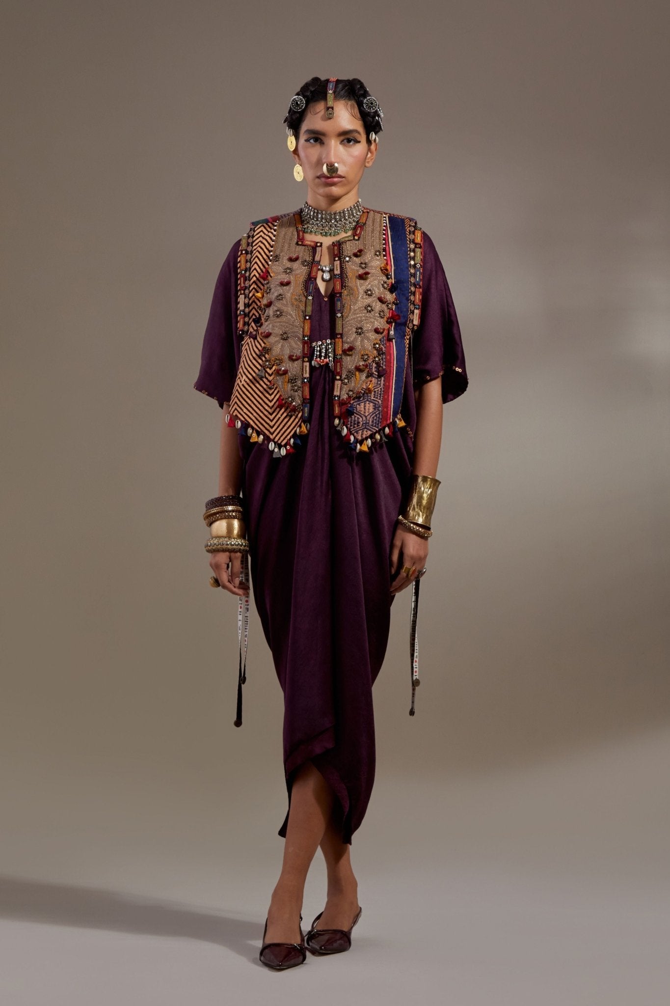Jamuni Zuri Gilet Set - Aseem Kapoor - Elahe
