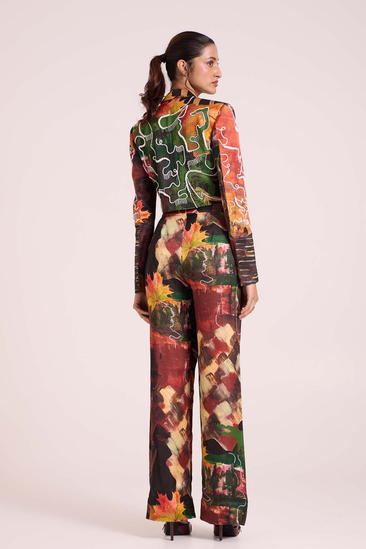 Demeter Cropped Jacket Set