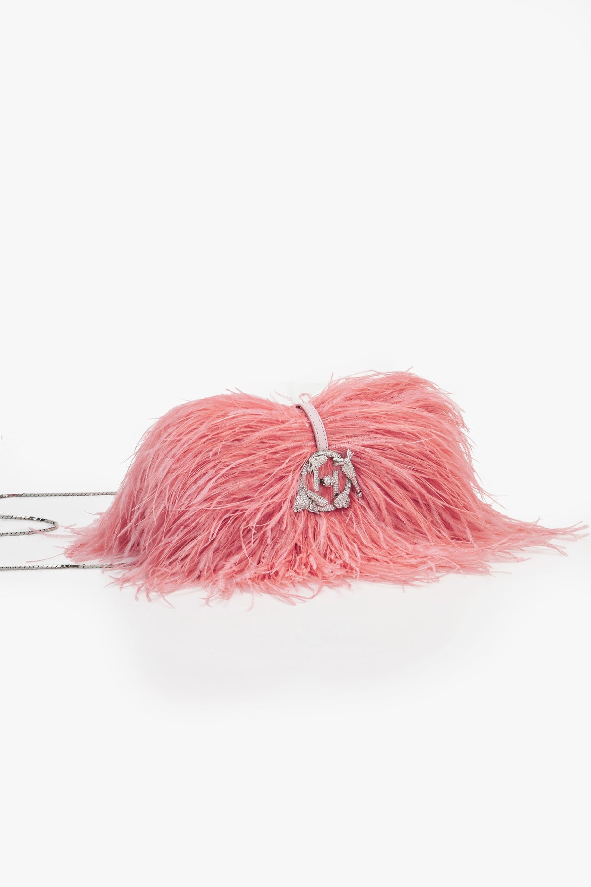 The Scarlet Ostrich Pink Mid’ Bag