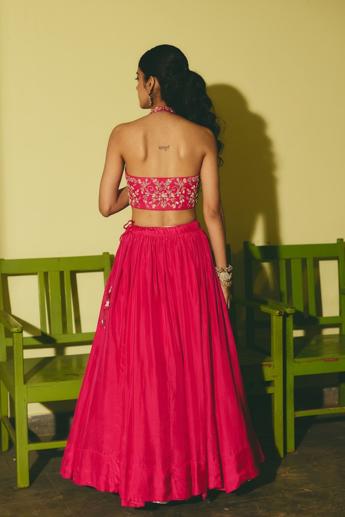 Mehergul Abroo Lehenga and Blouse