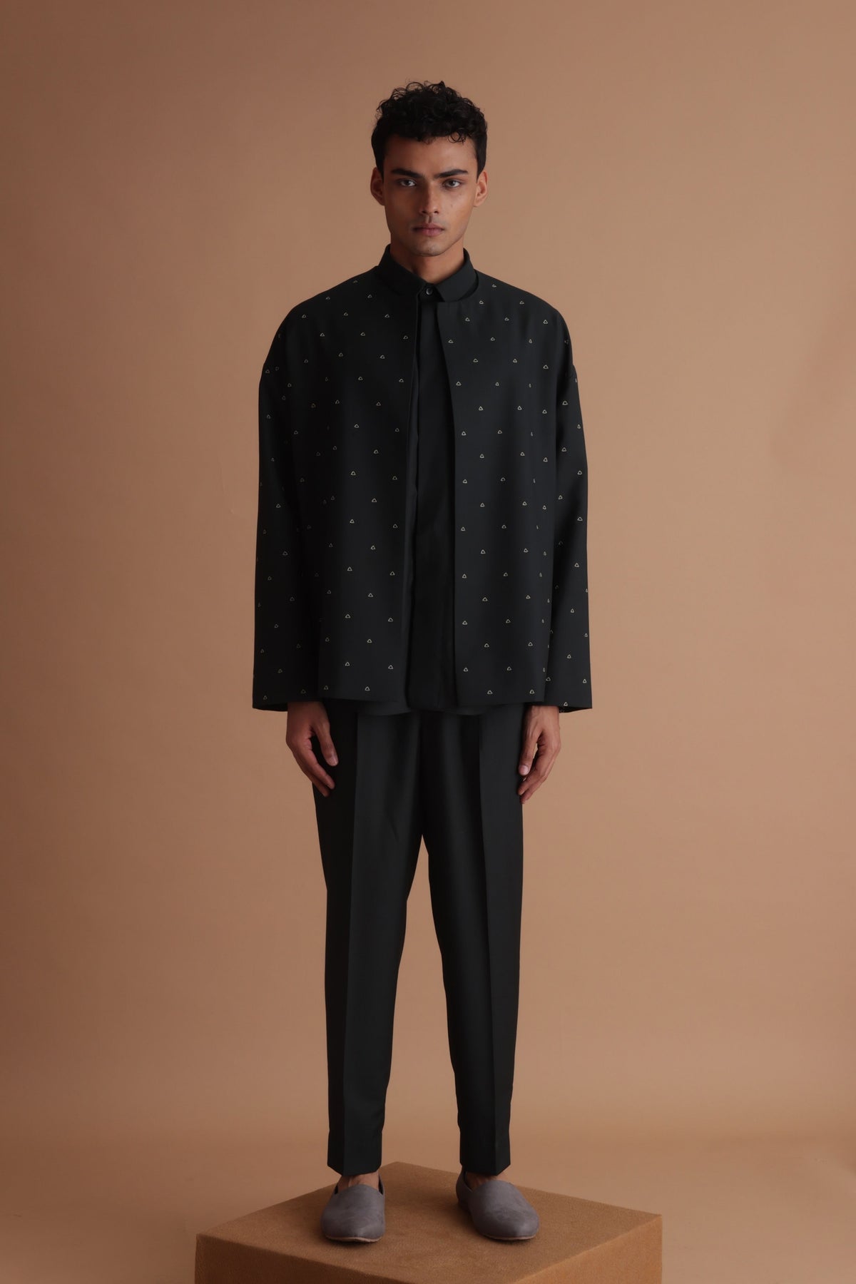 Bottlegreen Loose Fit Jacket Set