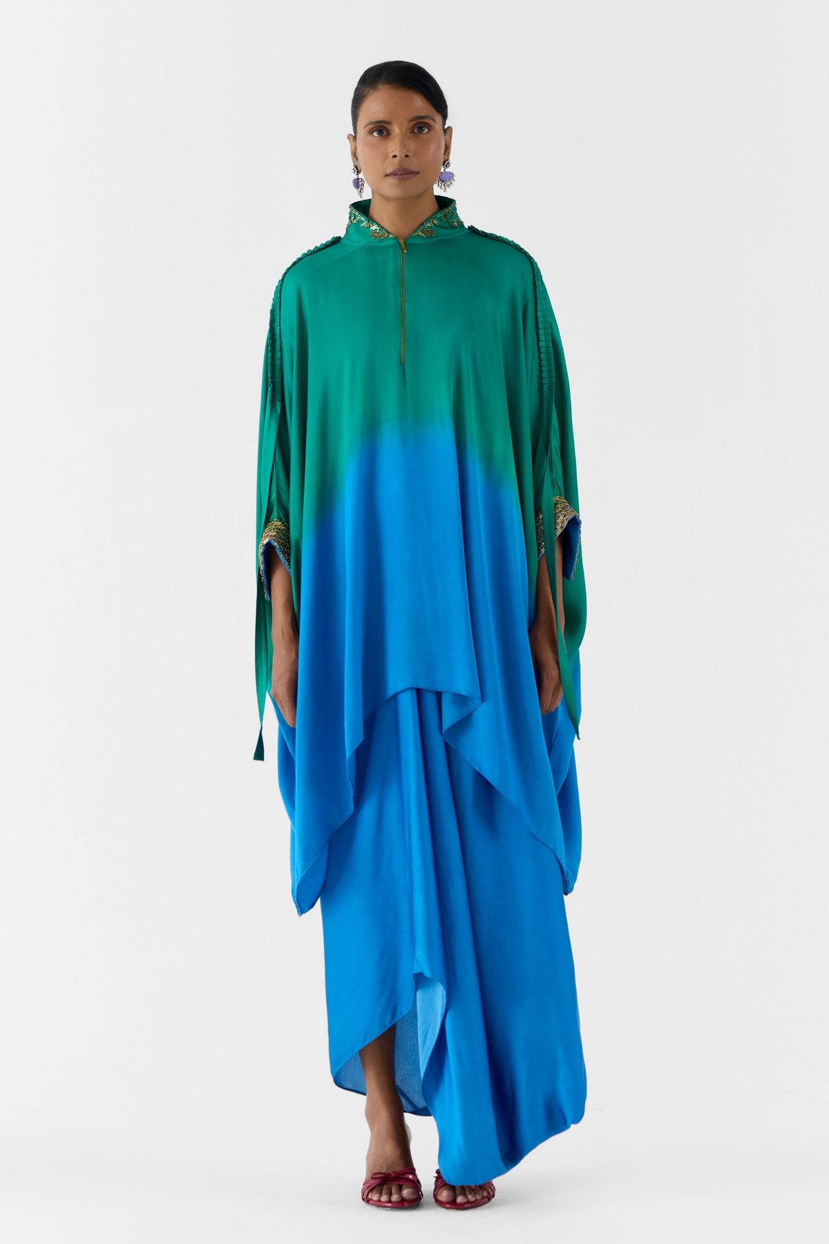 Jasper Ombre Kaftan Set