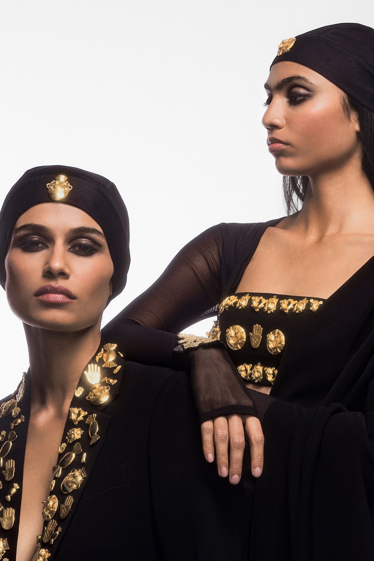 The Midnight Cocktail Saree