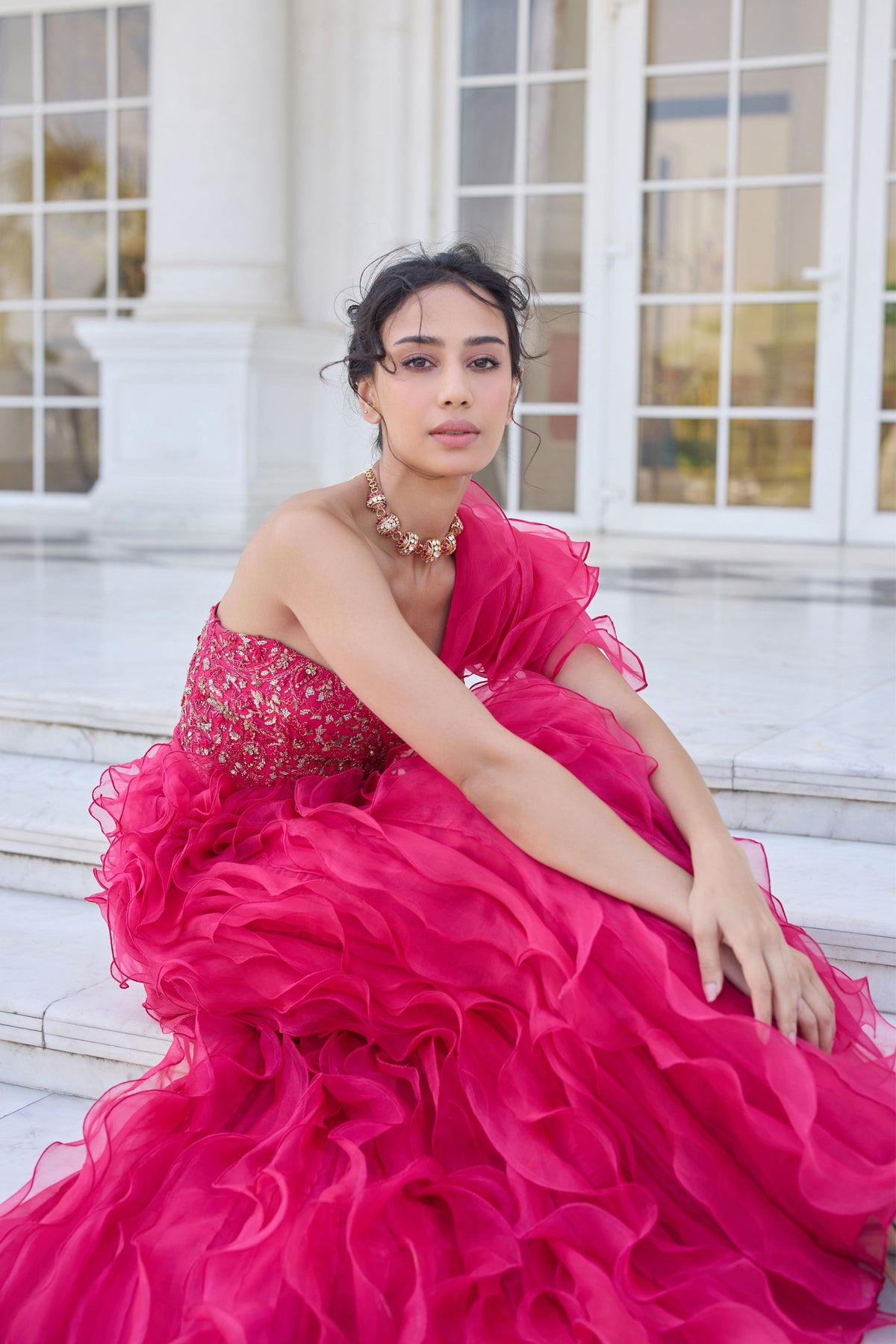 Bougainvillea Gown