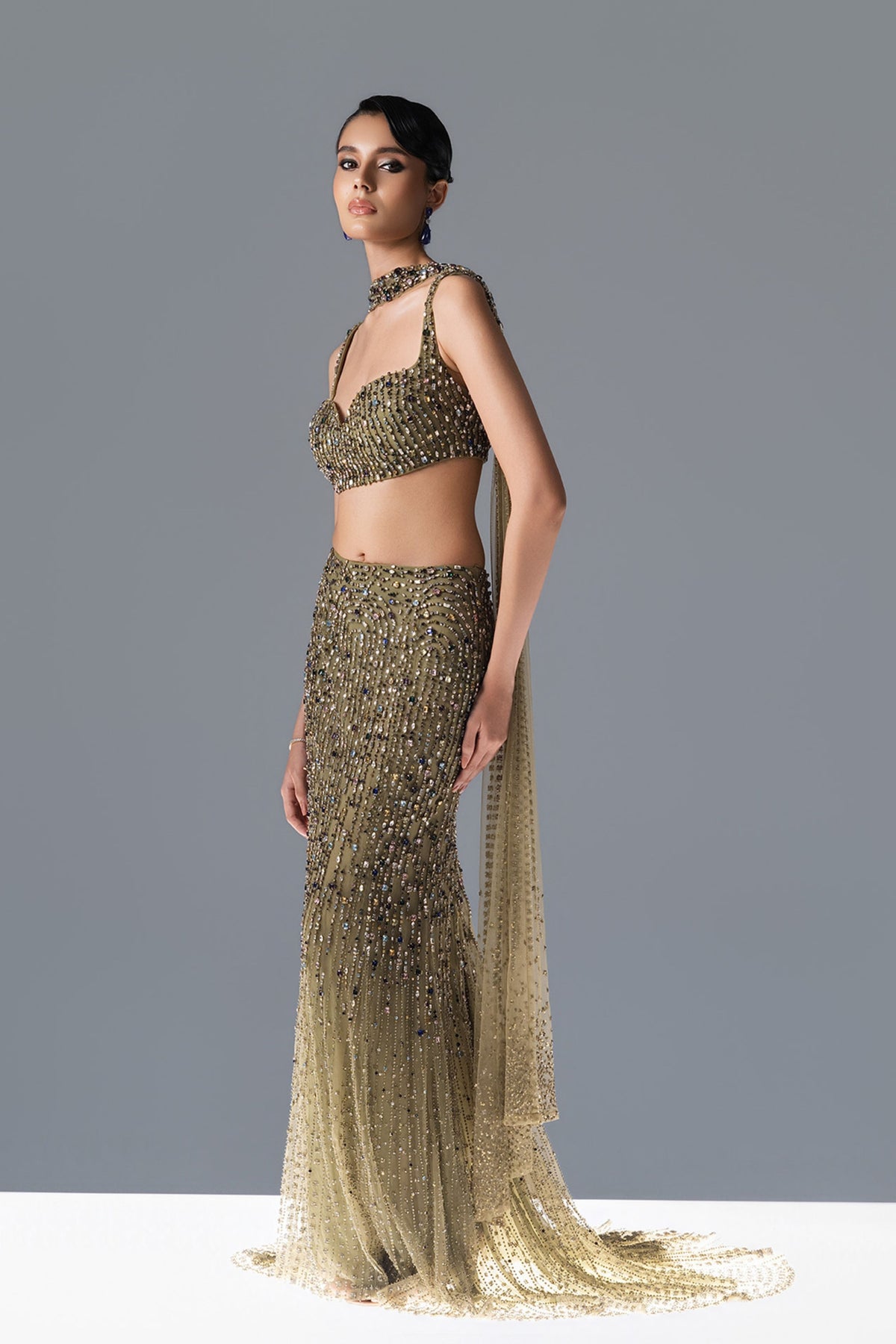 Evora Fern Lehnga Set