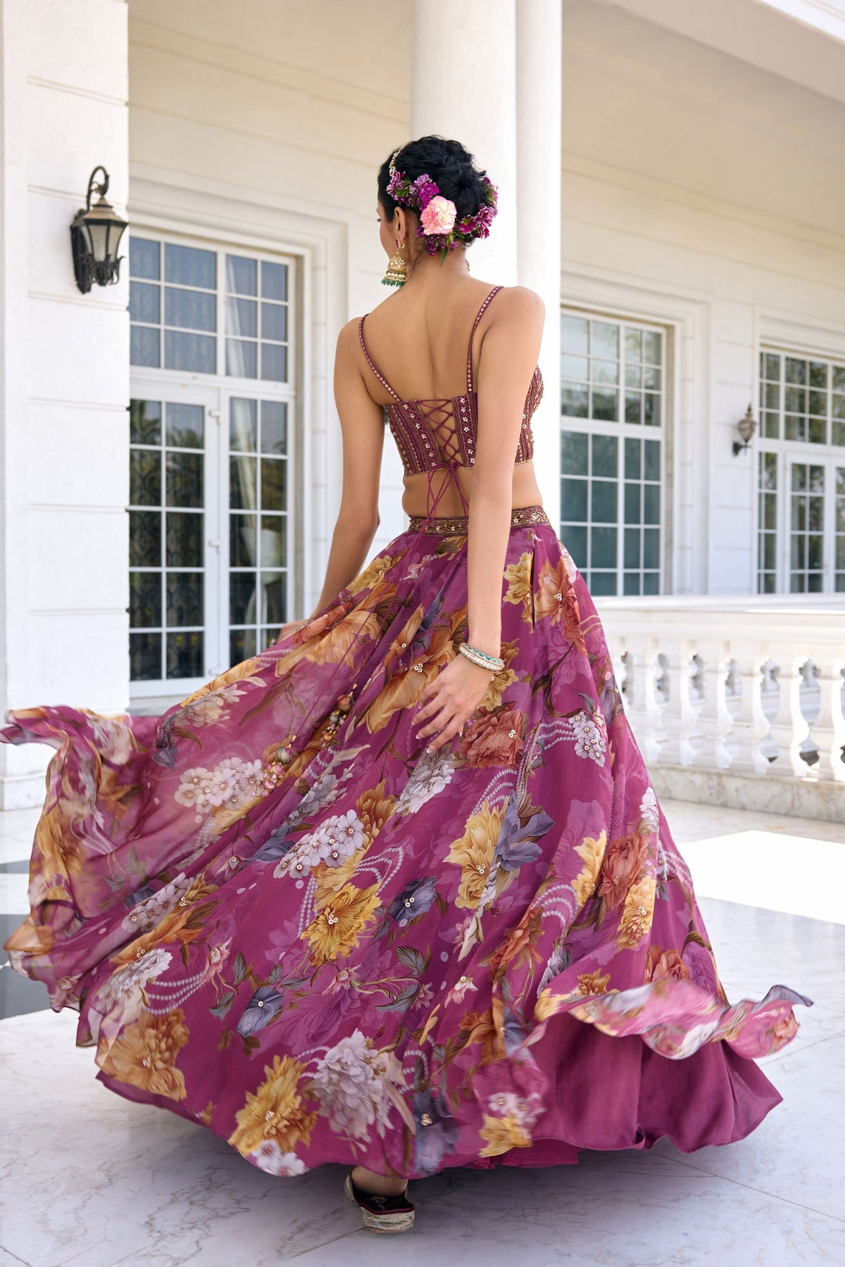 Cynthia Embroidered Lehenga Set