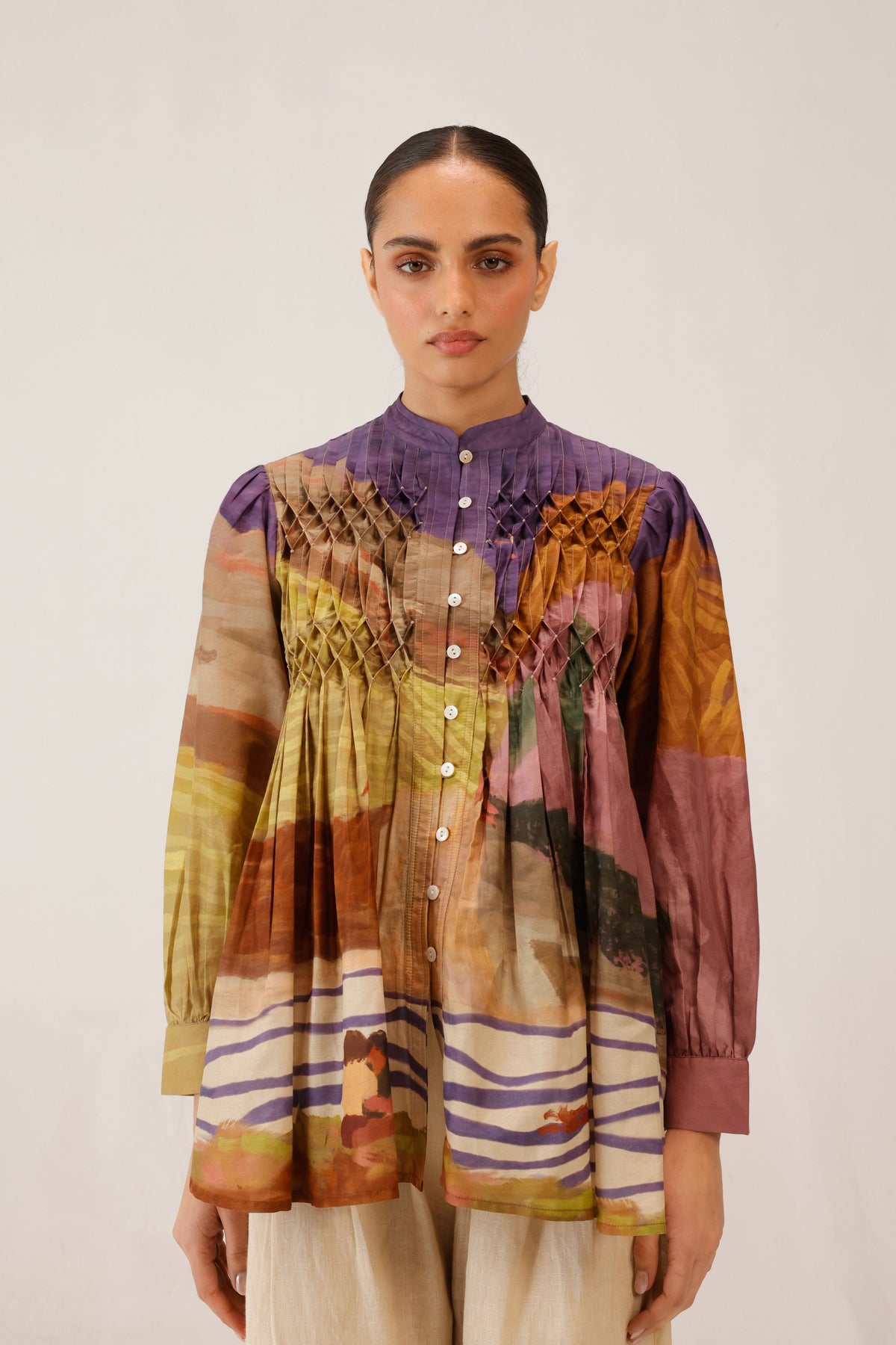 Smocked Leni Top