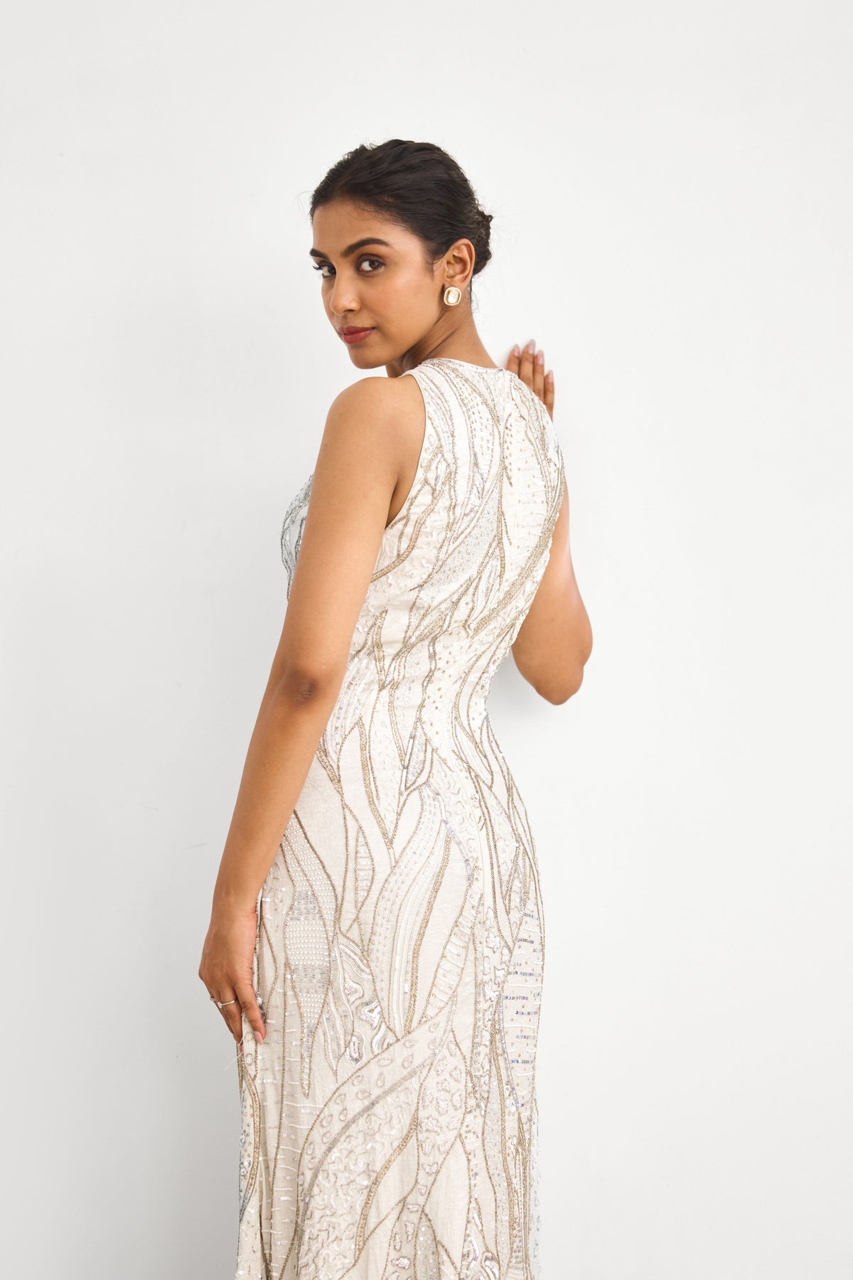 Gold Frost Gown