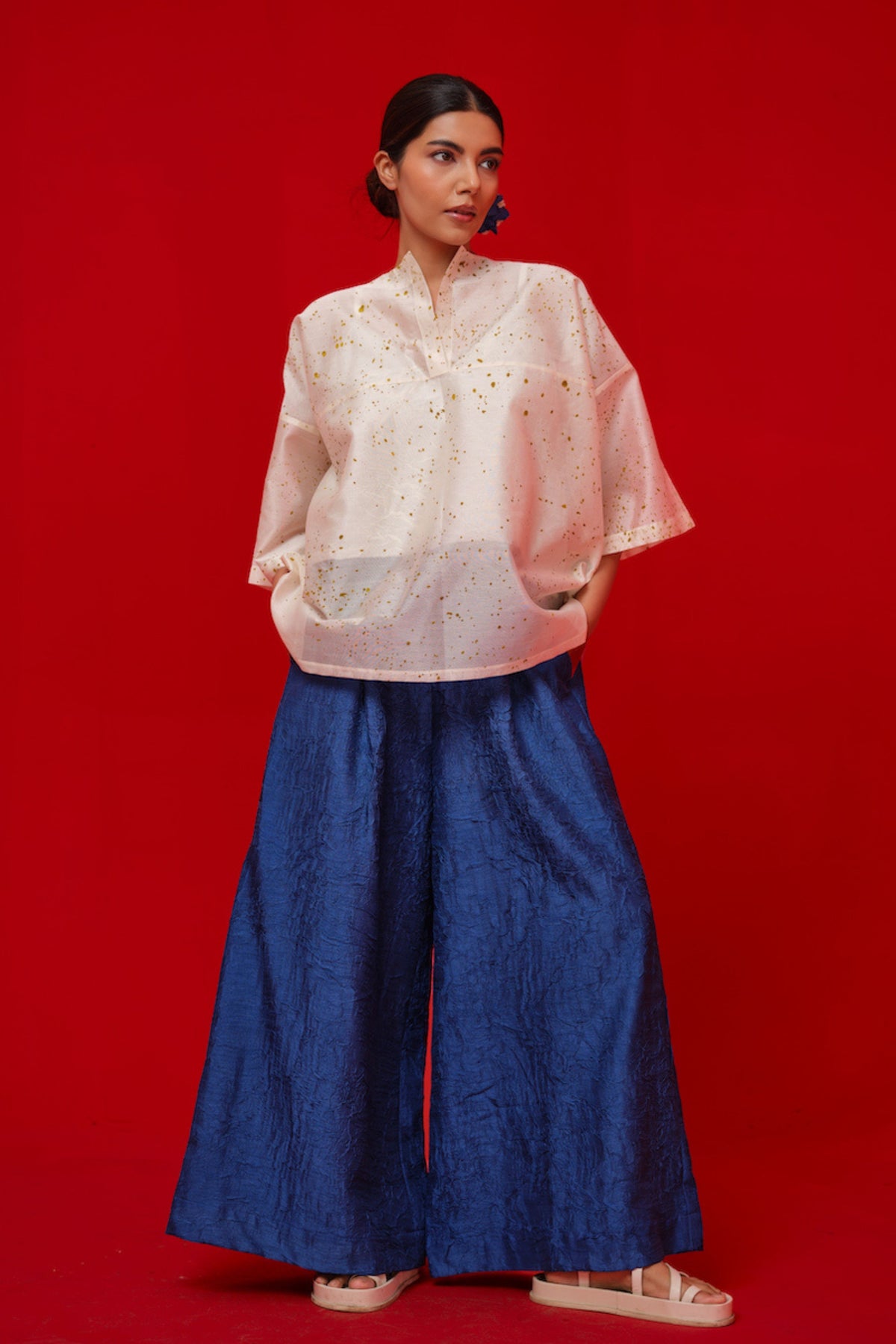 Root Water Blue Pants