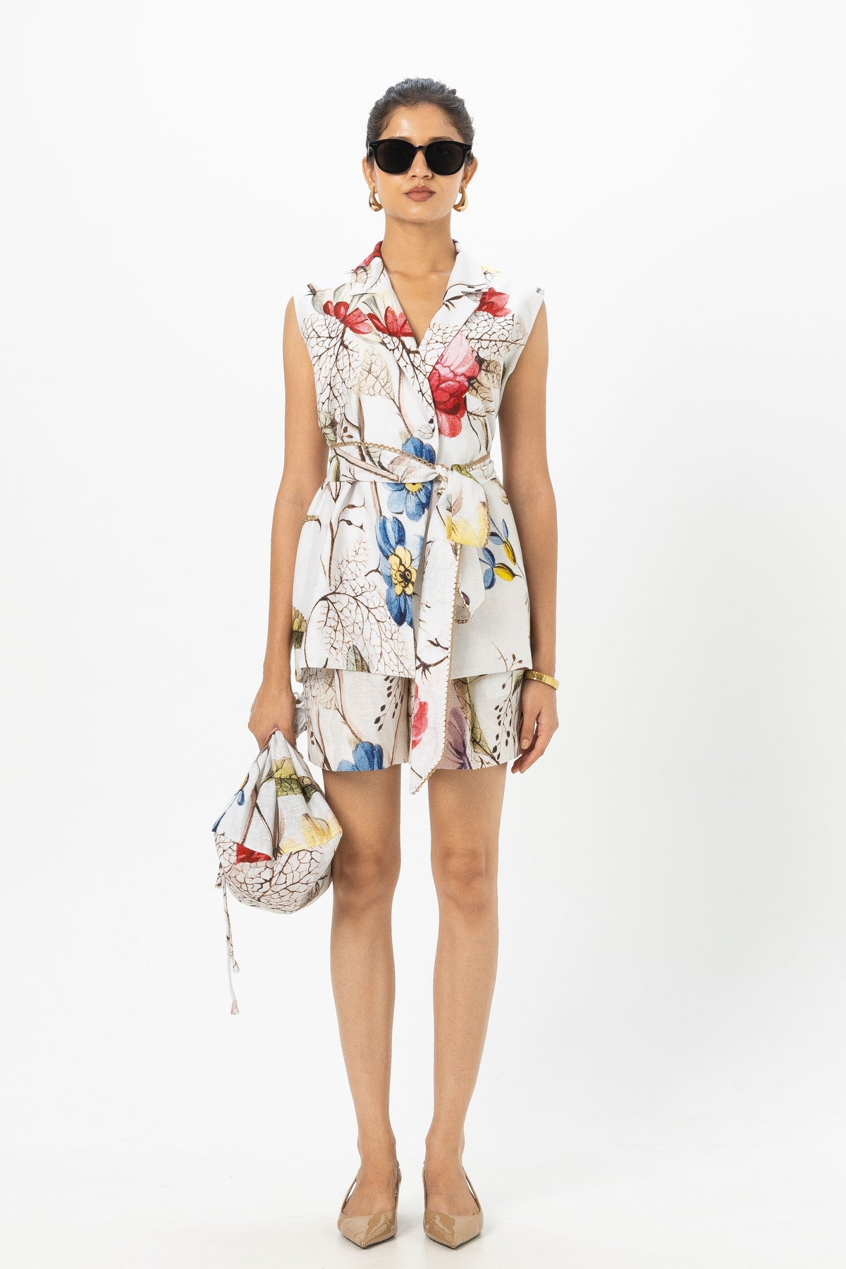 Alicia Jacket Shorts Set