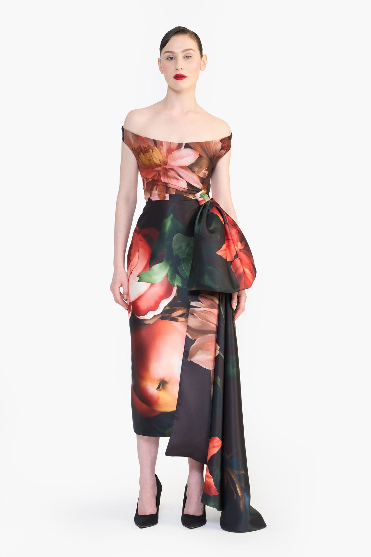Draped Column Midi