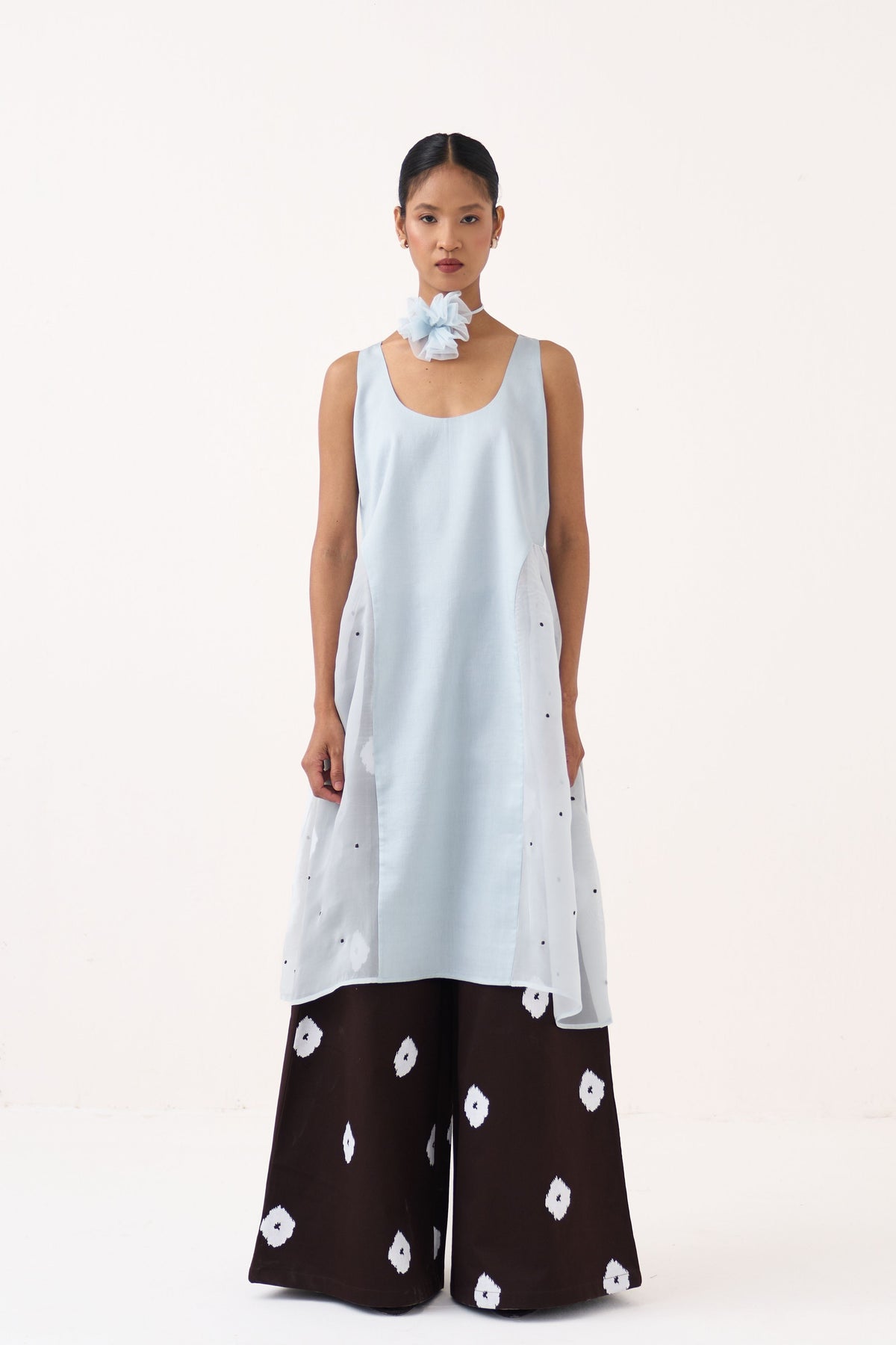 Side U-Gather Tunic Set