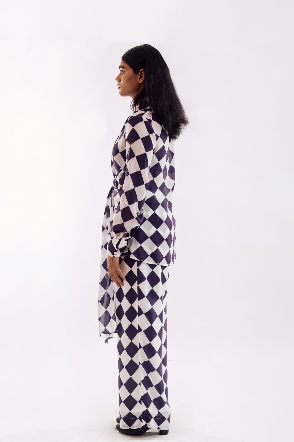 Checks Tie Co-ord Set