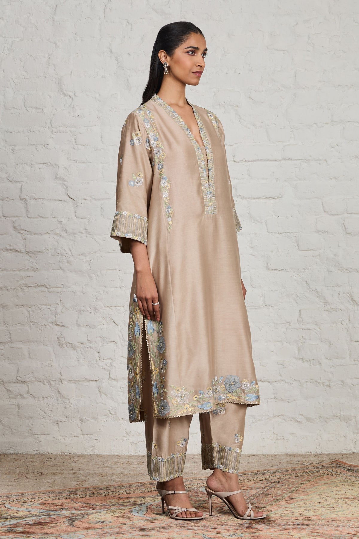 Fern Long Kurta Set