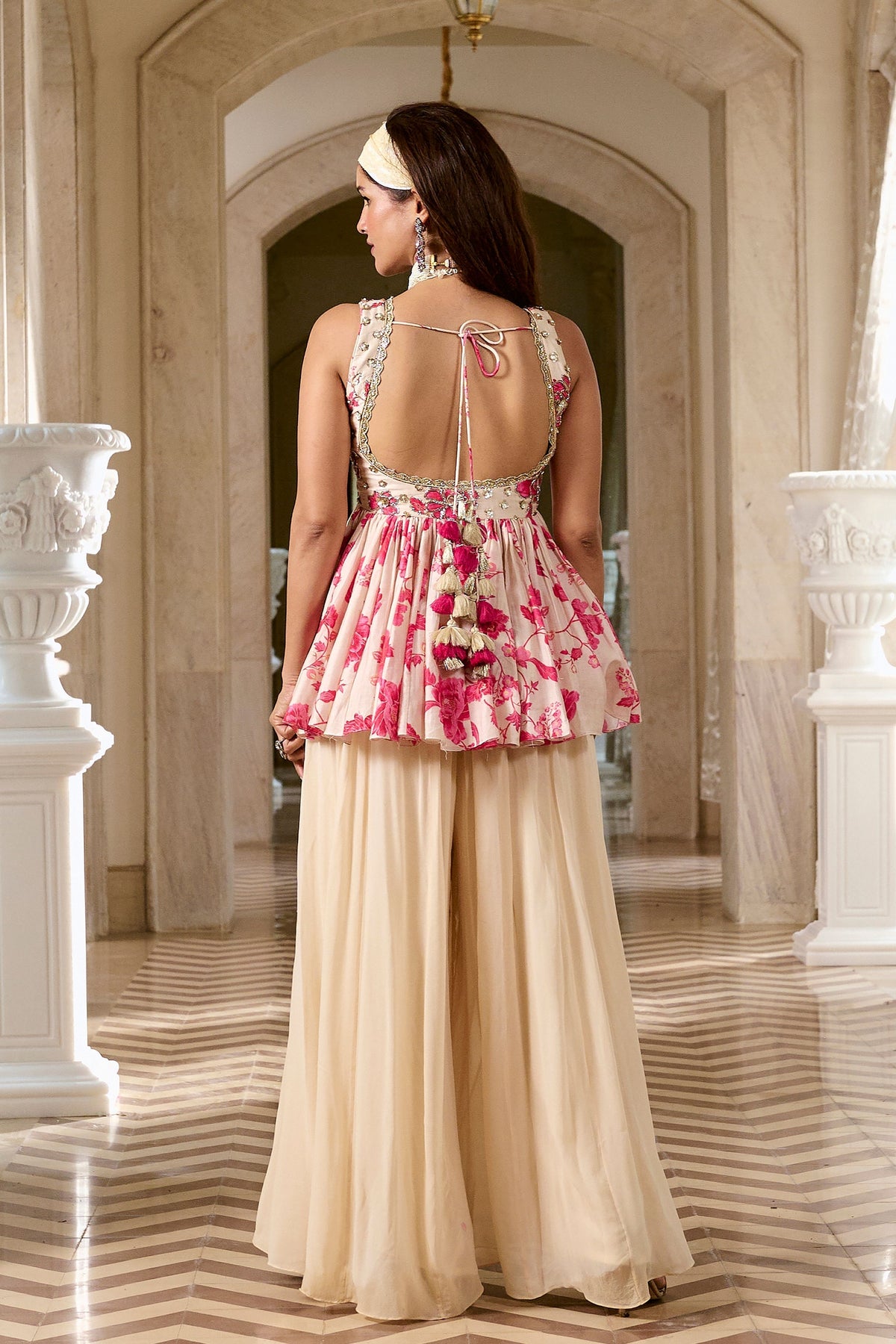 Nishi Peplum Set