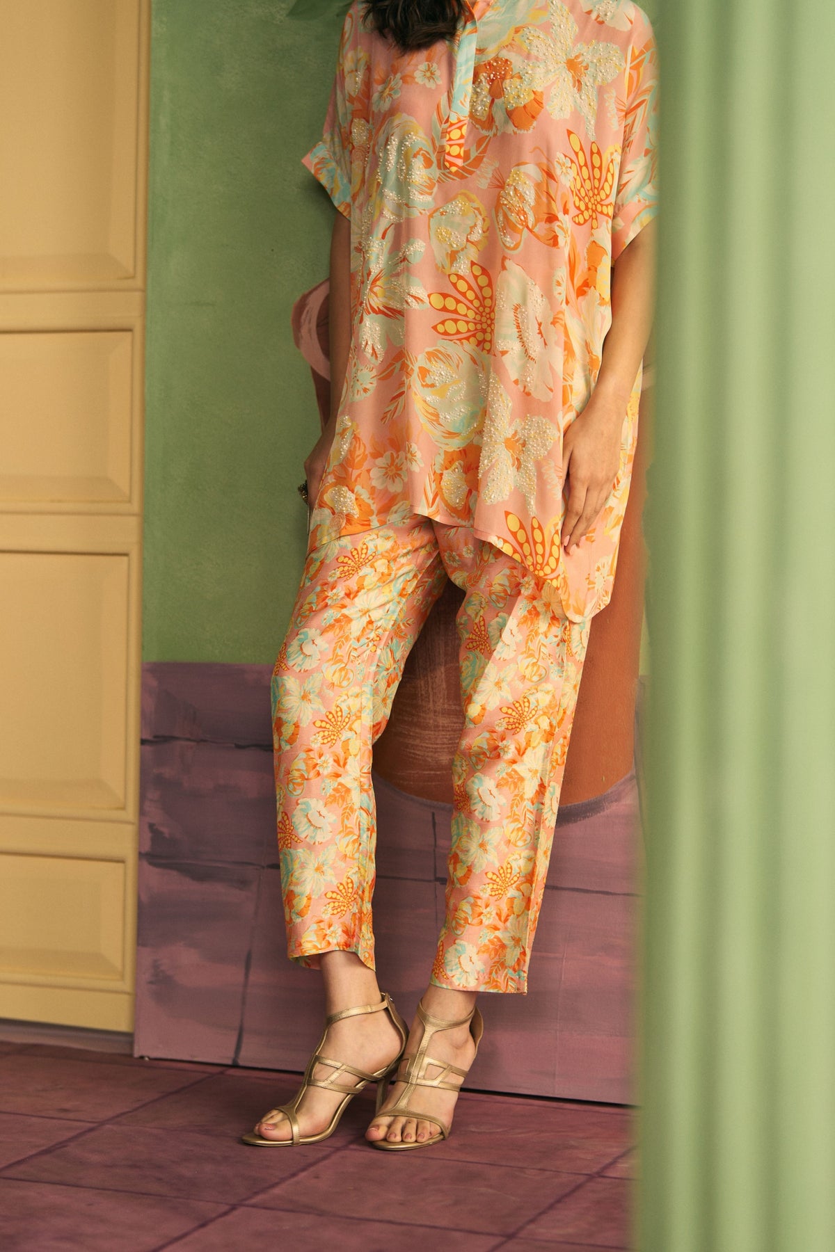 Peach Orchard Co-ord Set