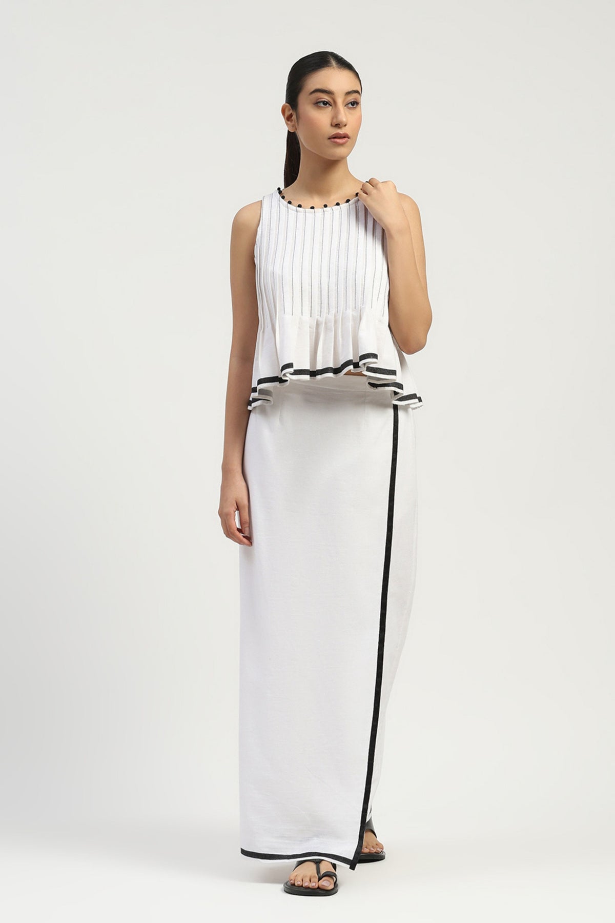Dhoti Border Skirt