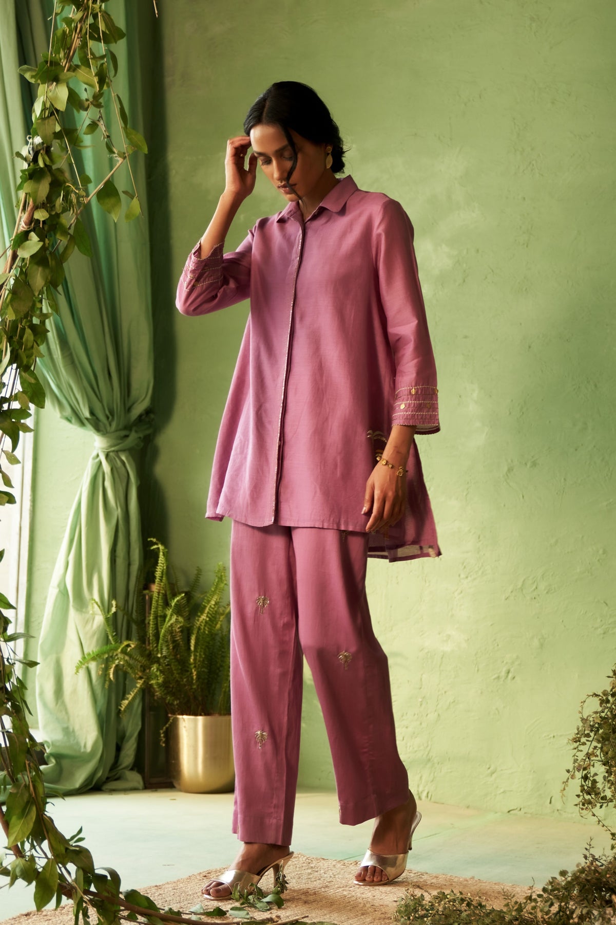 Kinaara Collared Co-ord Set