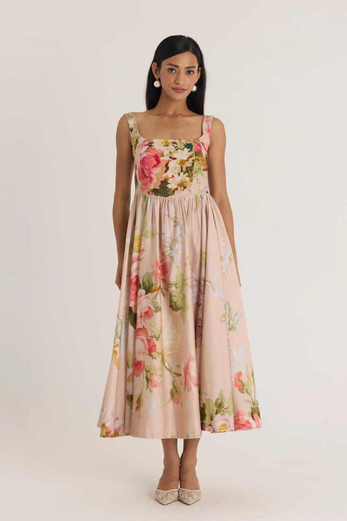 Hazel Embroidered Dress