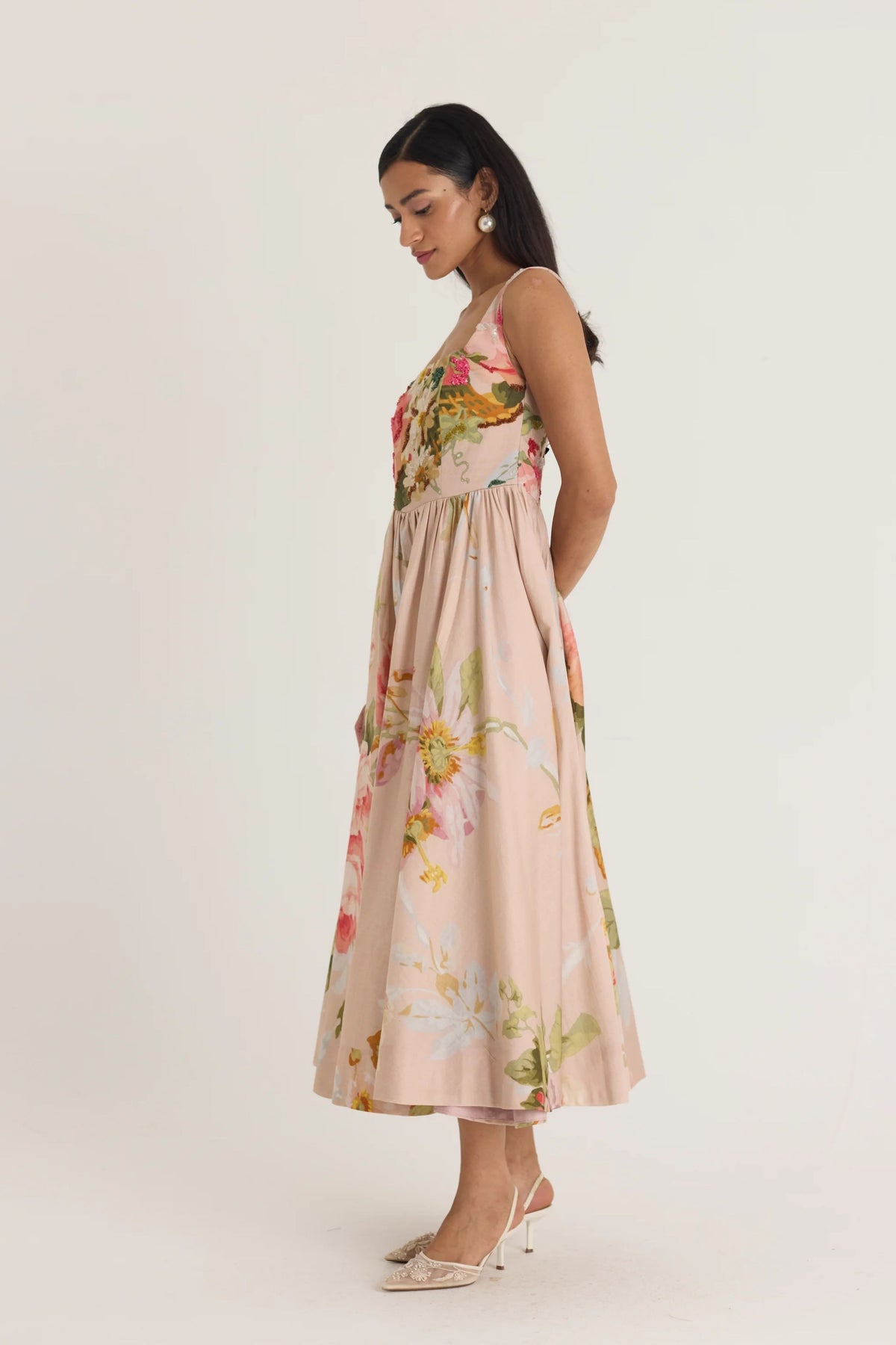 Hazel Embroidered Dress