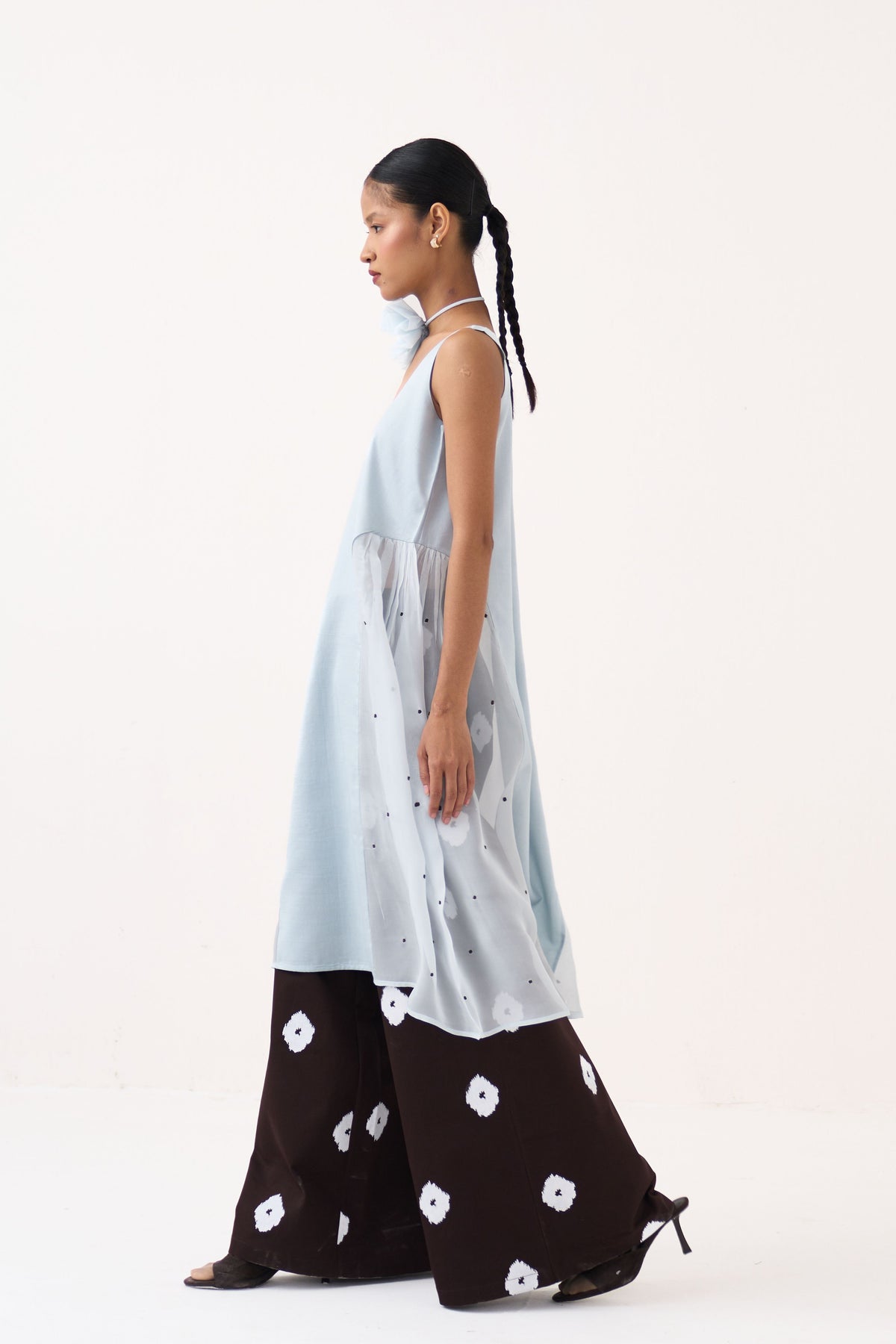Side U-Gather Tunic Set