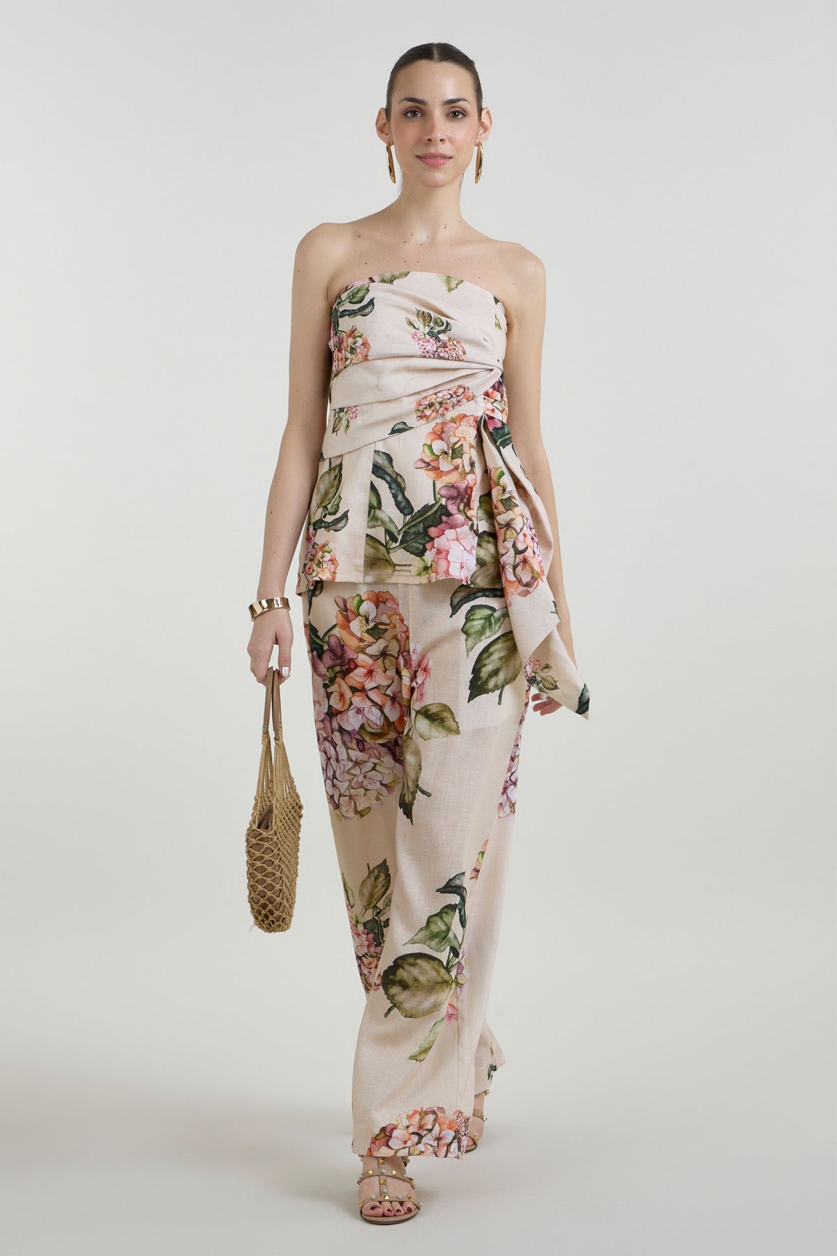 Hazel Strapless Co-Ord Set