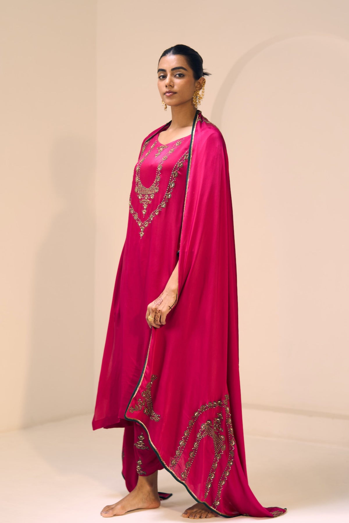 Pink Anya Kurta Set