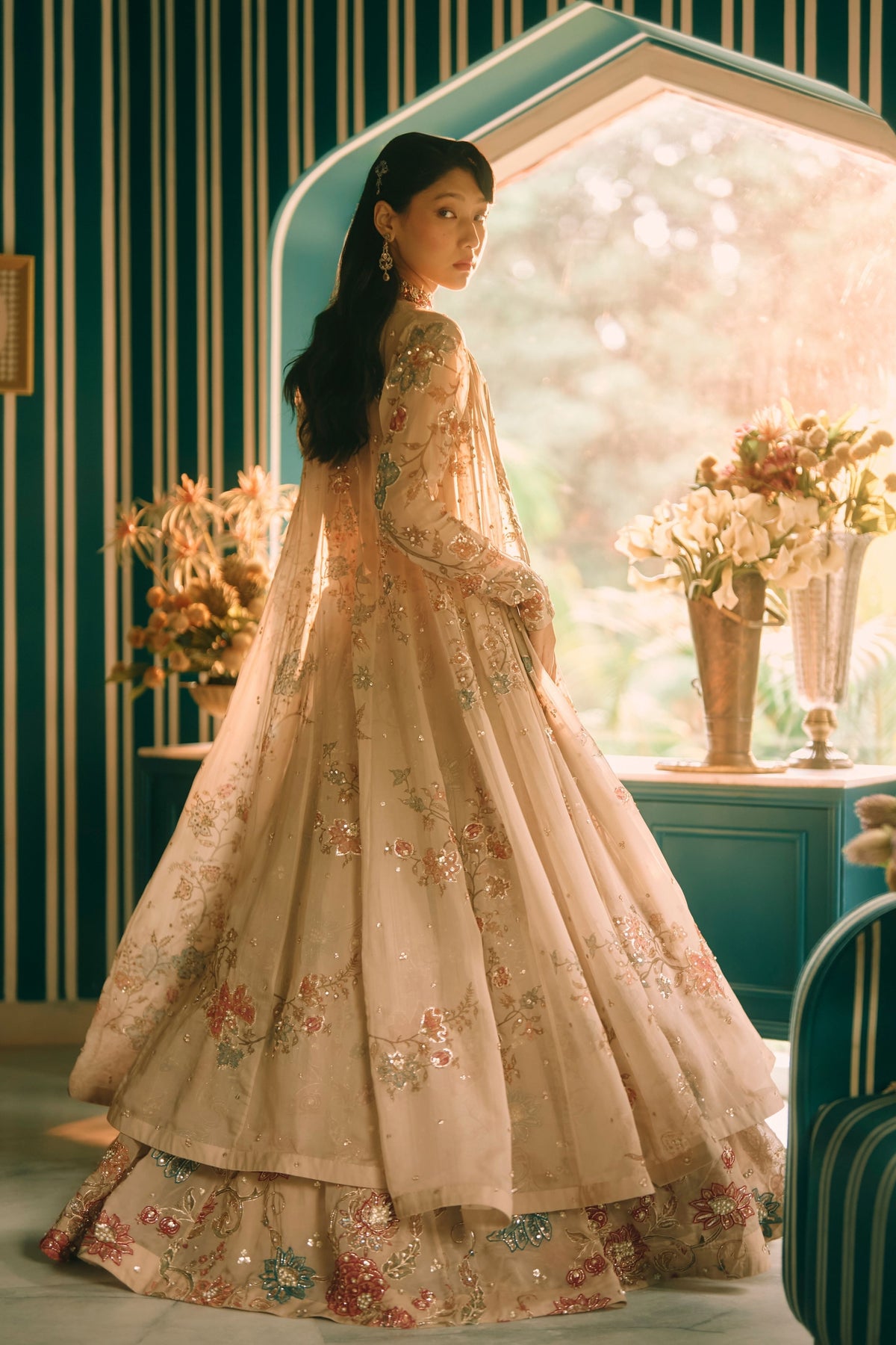 Petal Lehenga Set