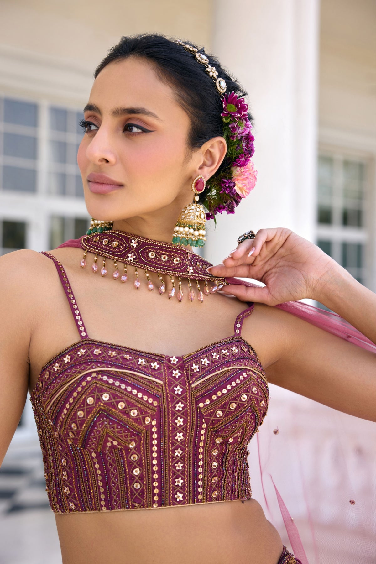 Cynthia Embroidered Lehenga Set