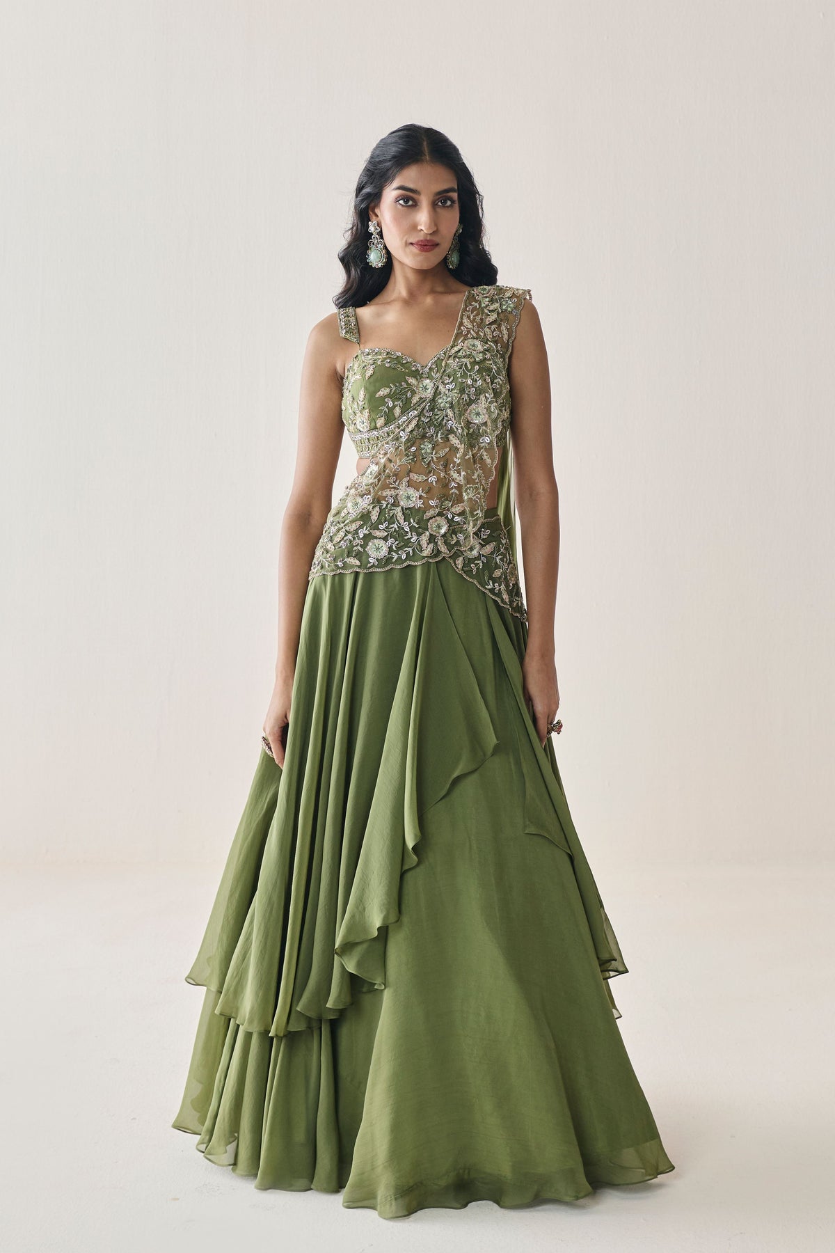 Harriet Lehenga Saree Set