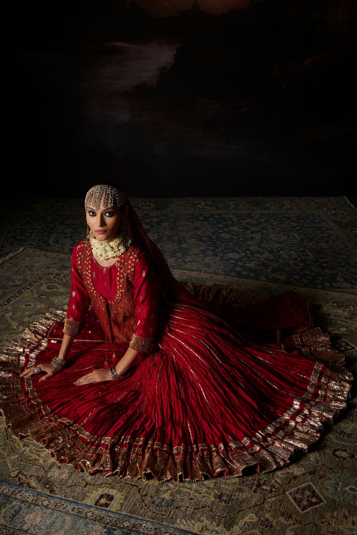 Huda Lehenga Set