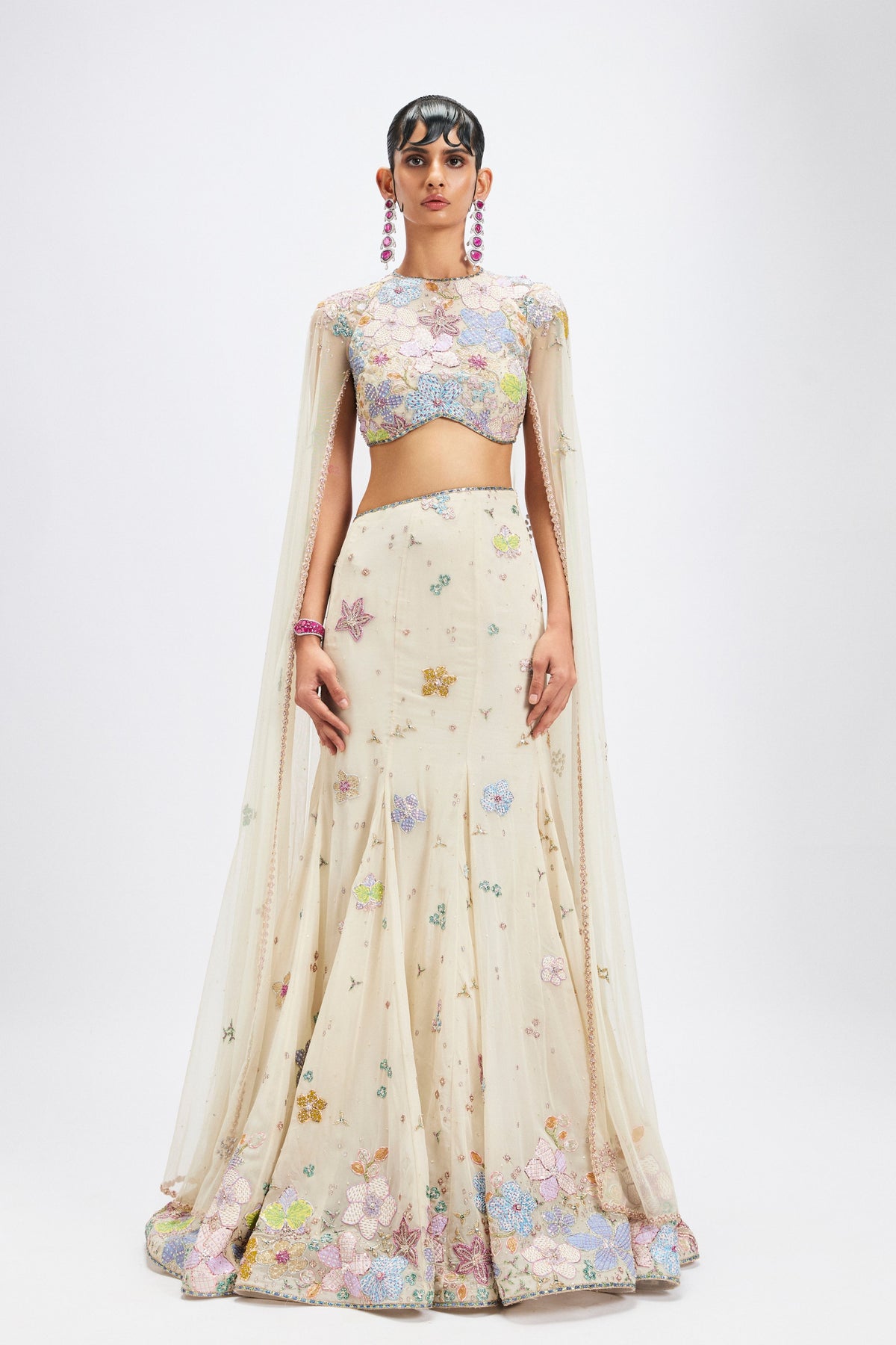 Ivorelle Mermaid Lehenga