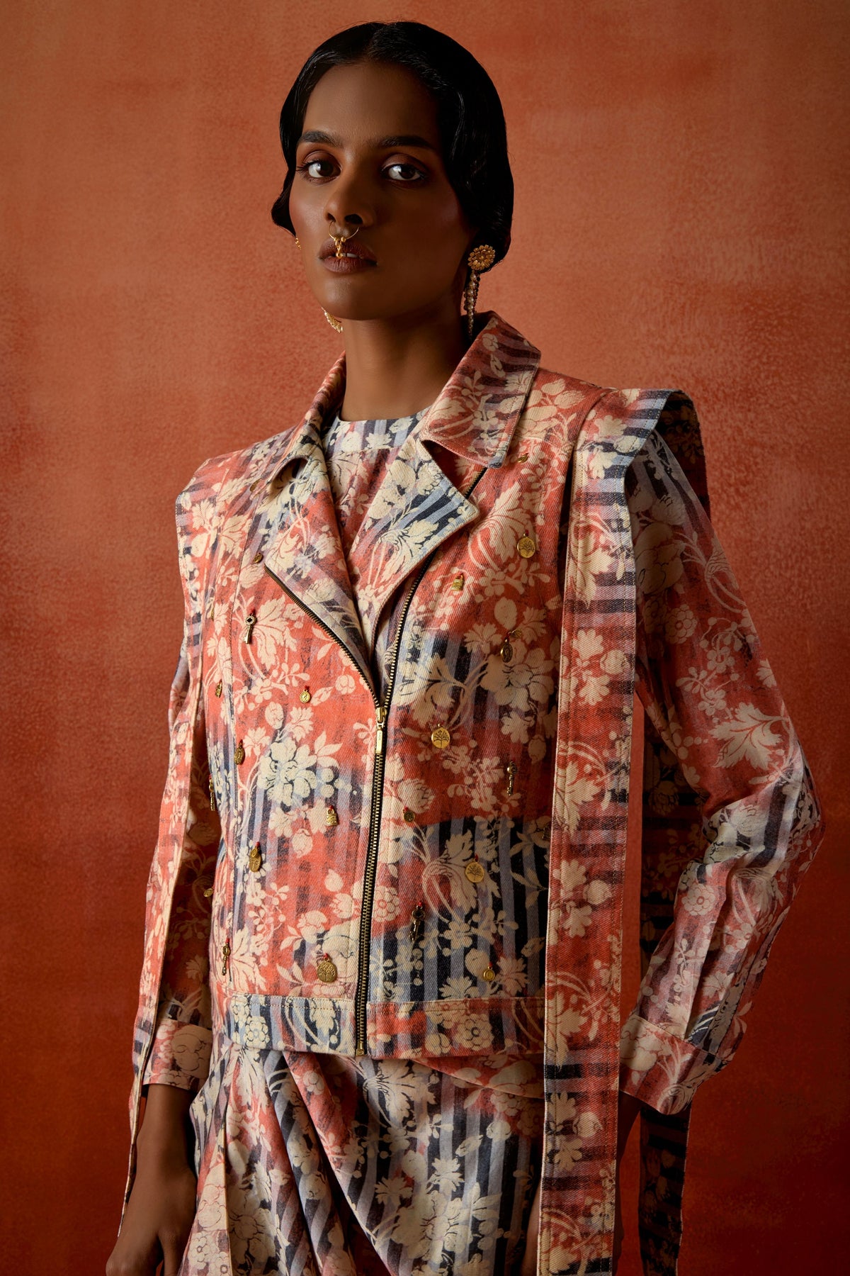 Printed Jacket Dress