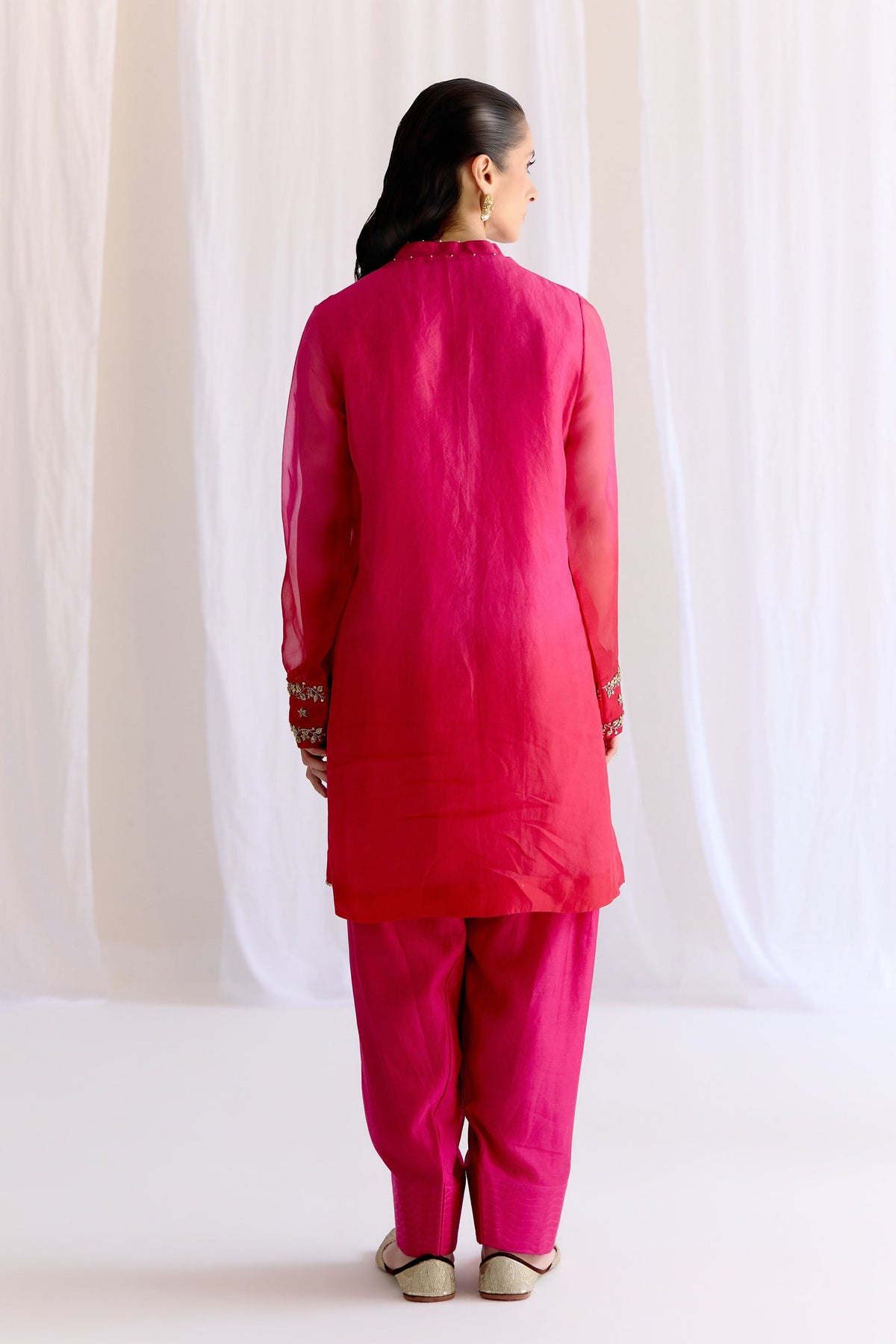 Gulab Rang Kurta Set