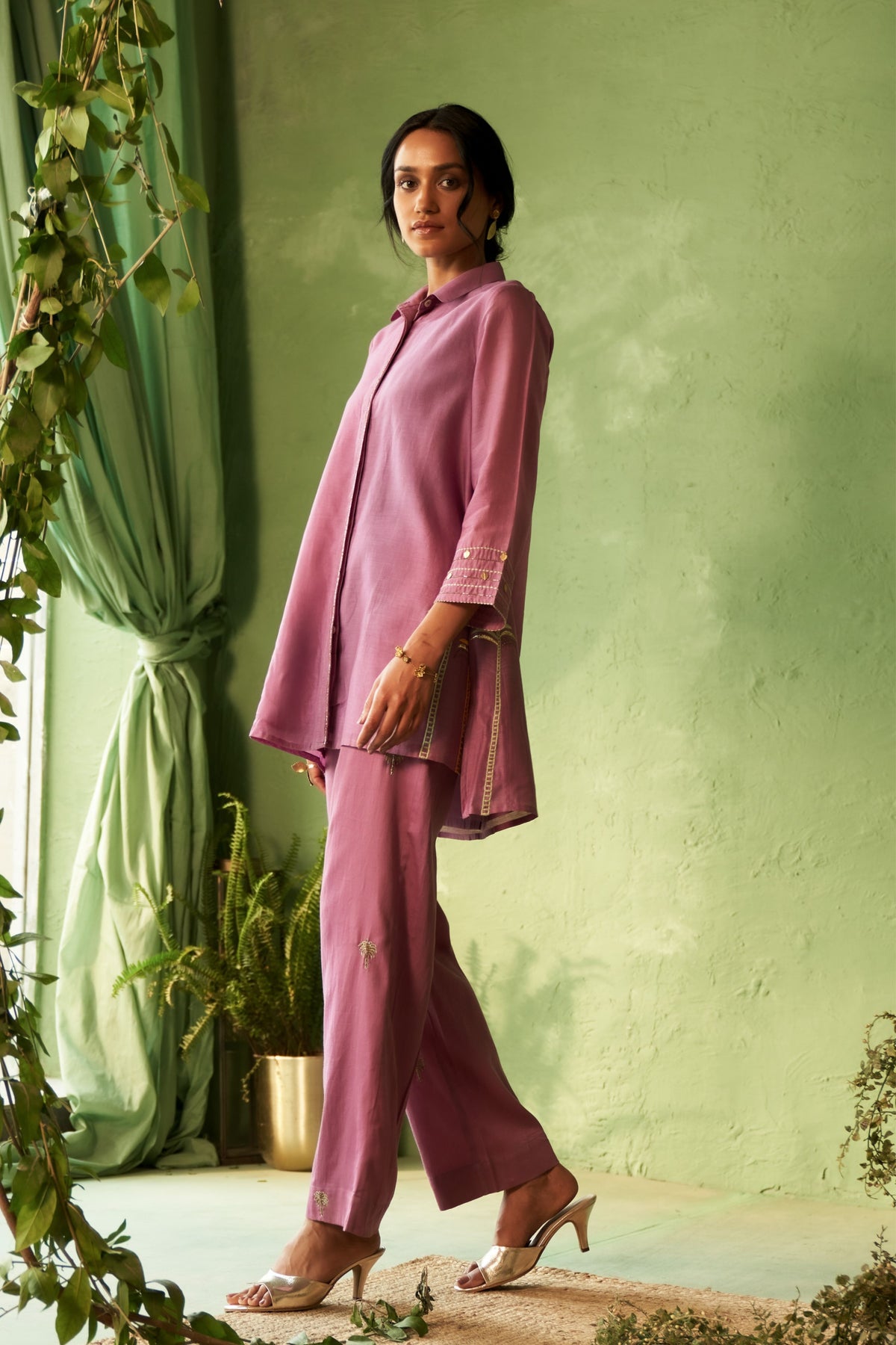 Kinaara Collared Co-ord Set