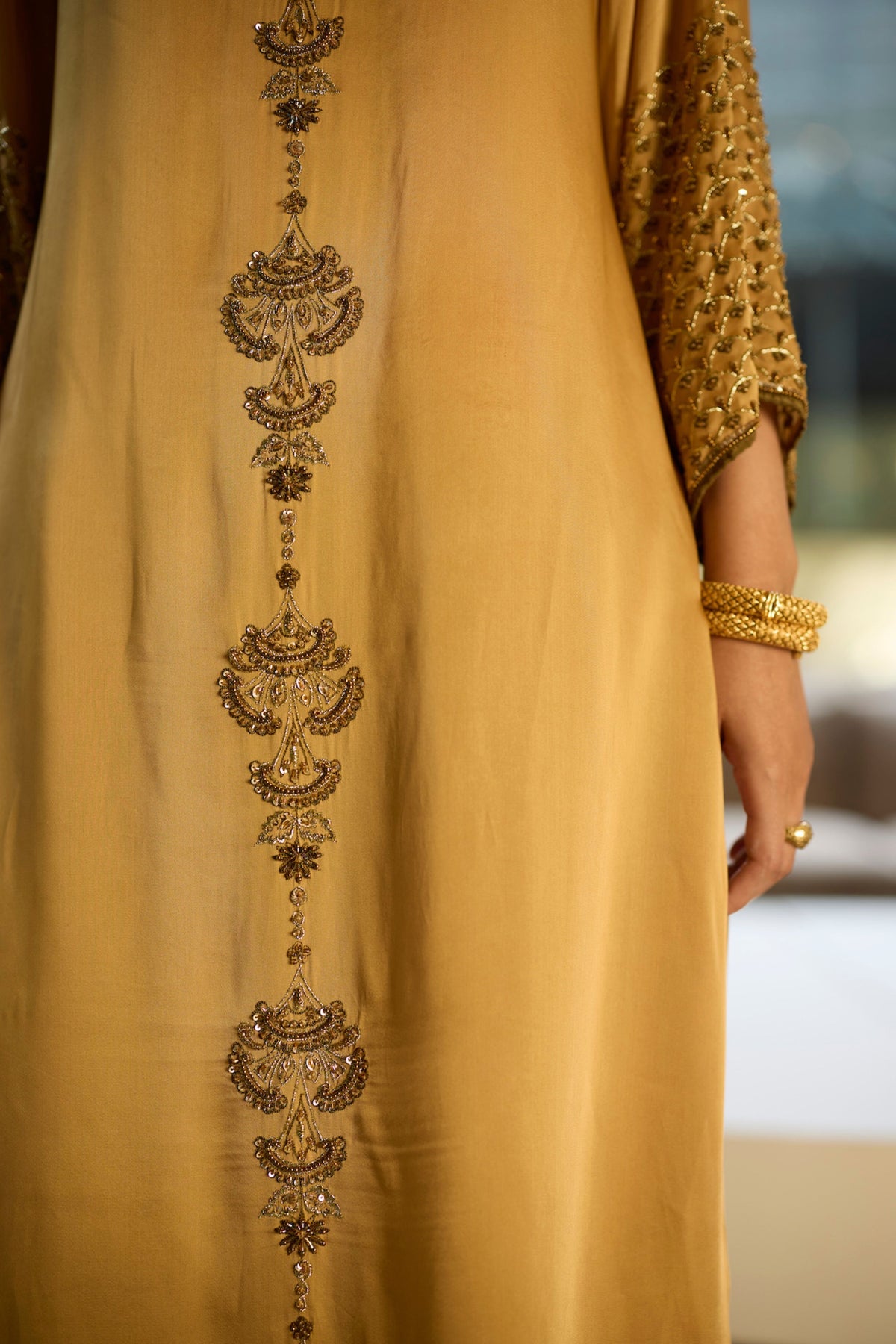 Mustard Prana Kurta Set