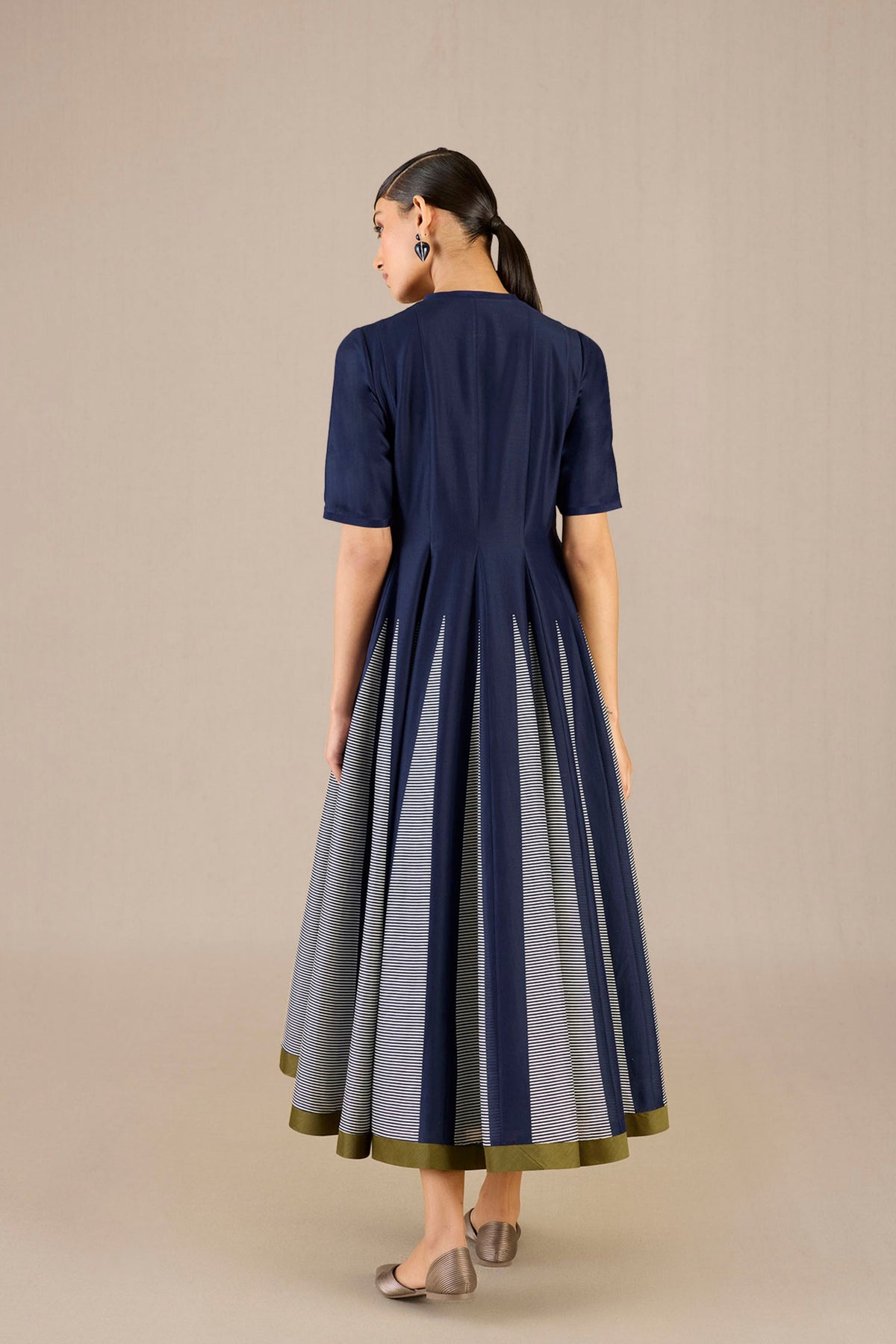 Asma Navy Dress