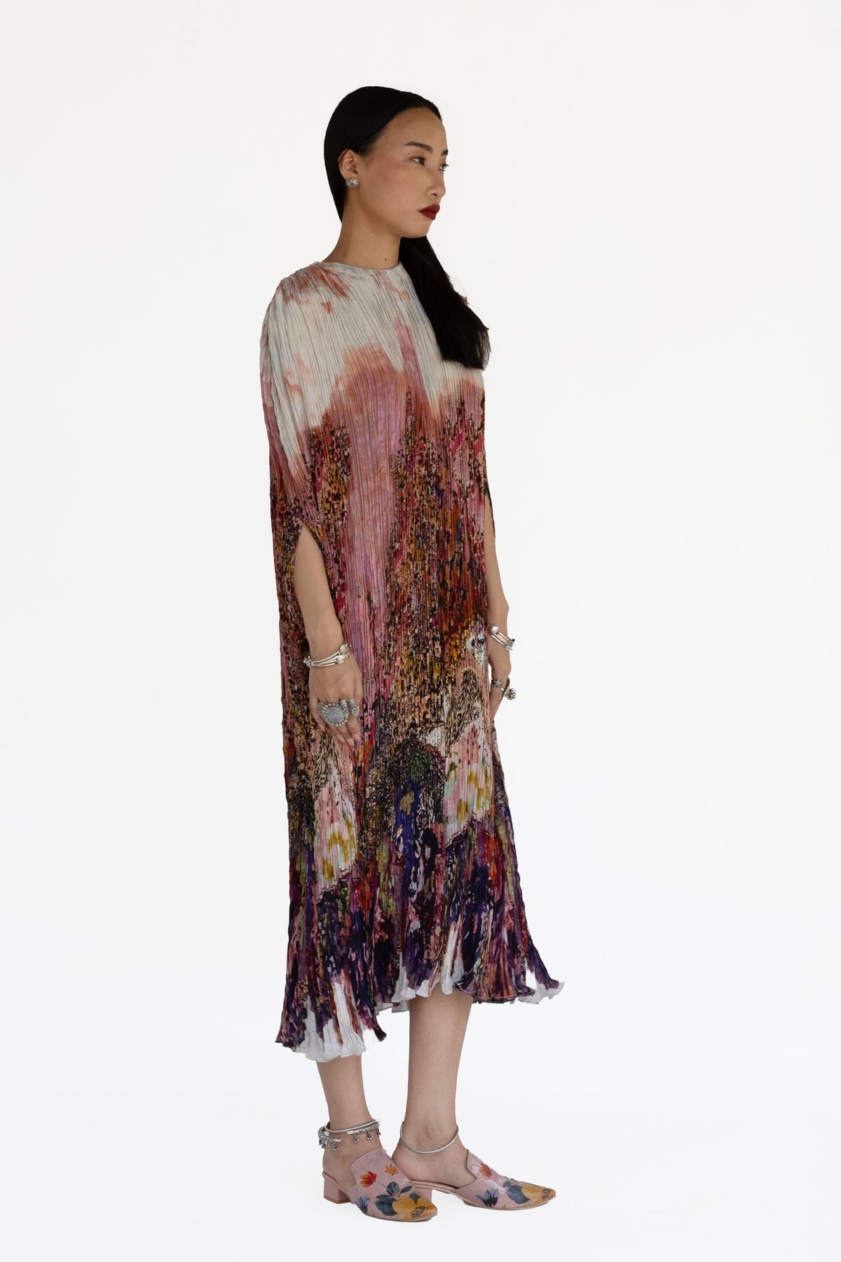 Bloom Rose Pink Kaftan