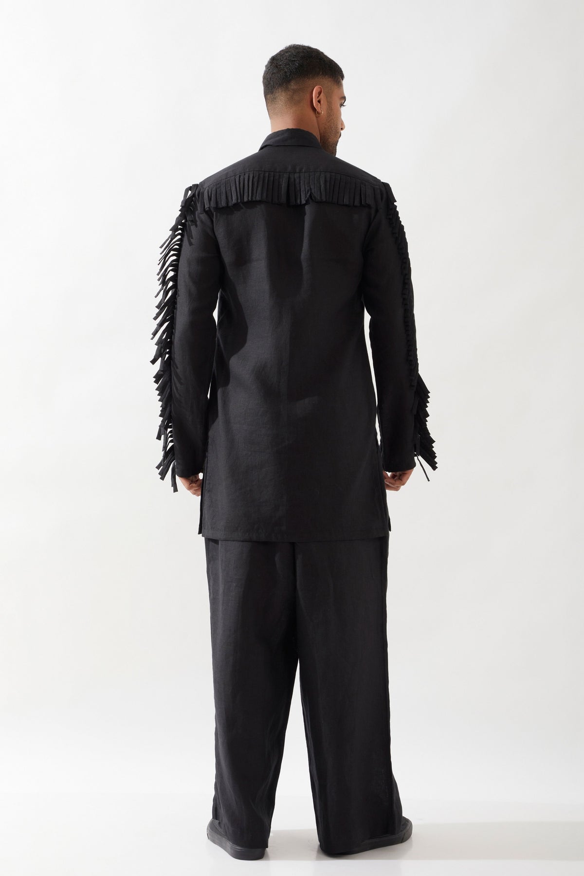 Eros Black Kurta