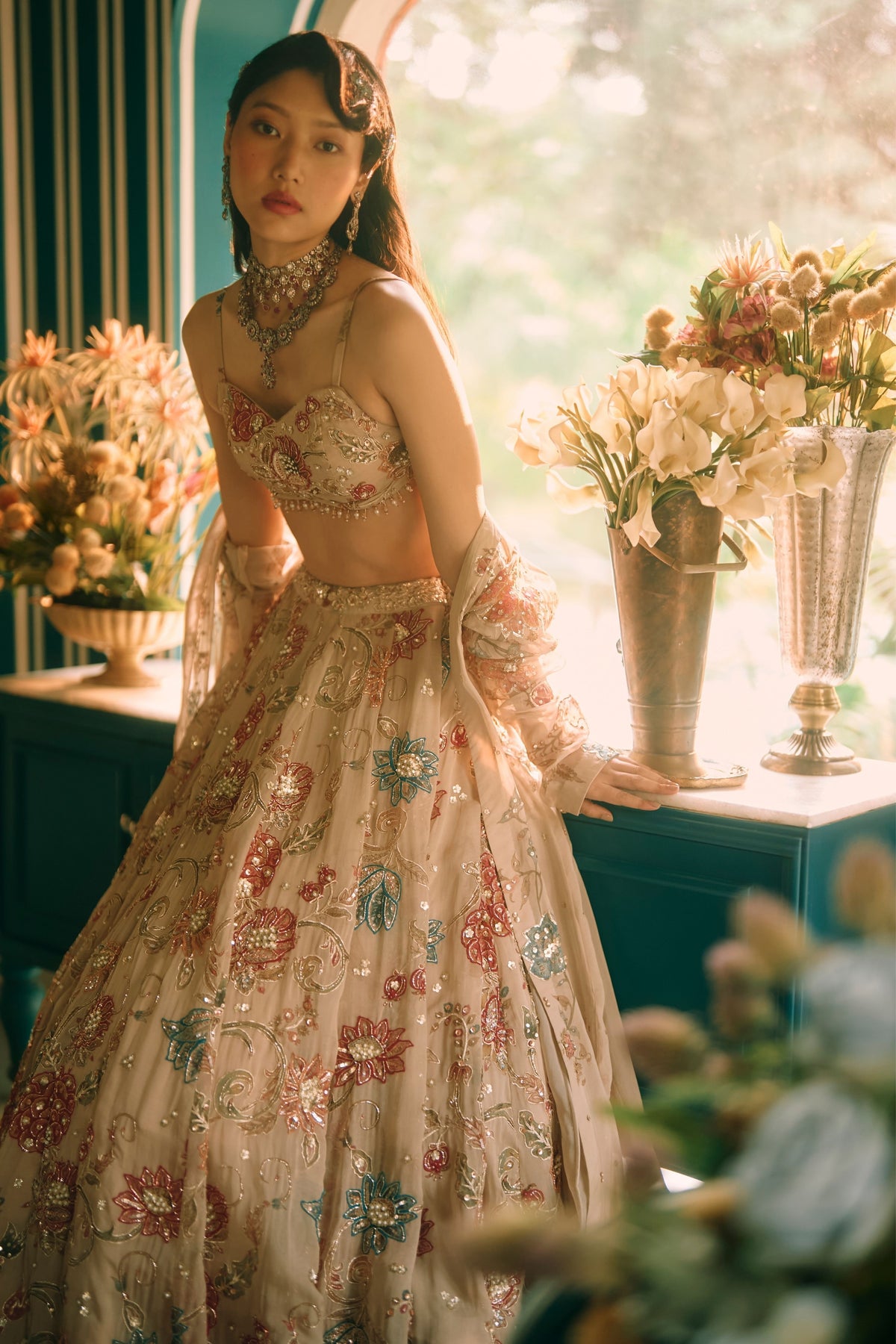 Petal Lehenga Set