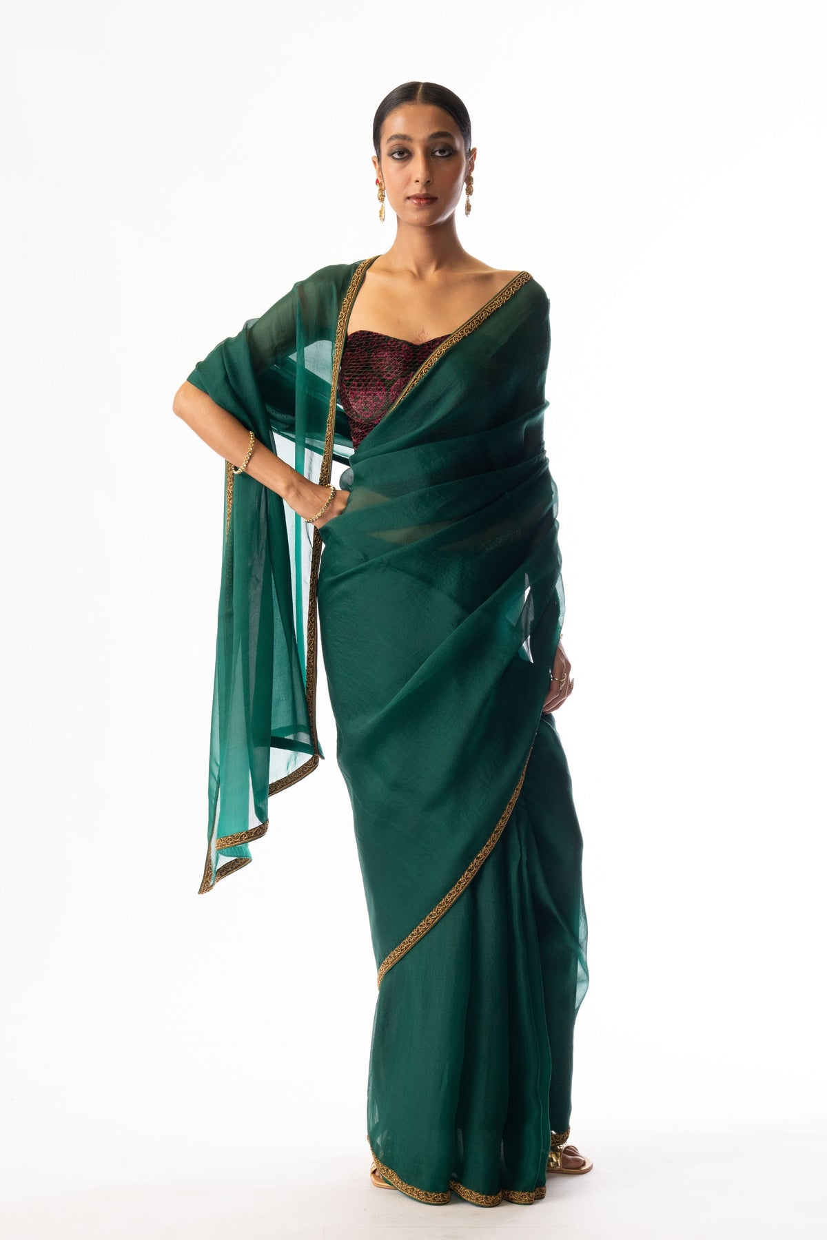 Madhavi Saree Set