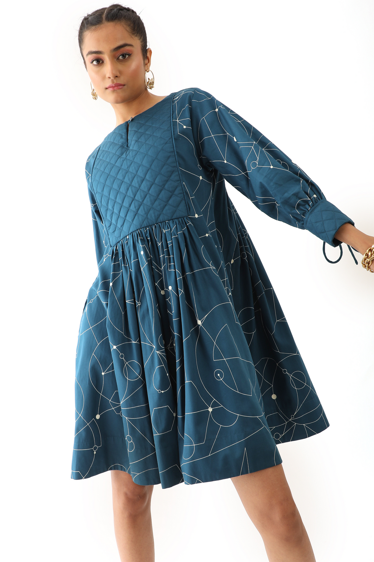 Nellie One Shoulder Draped Dress