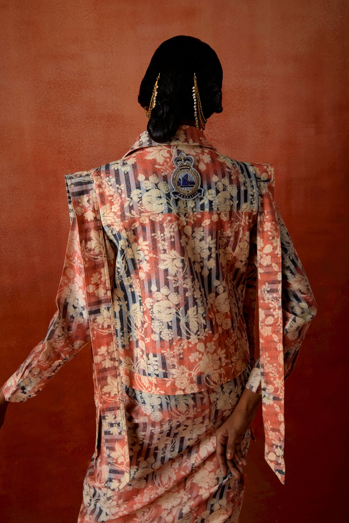 Printed Jacket Dress