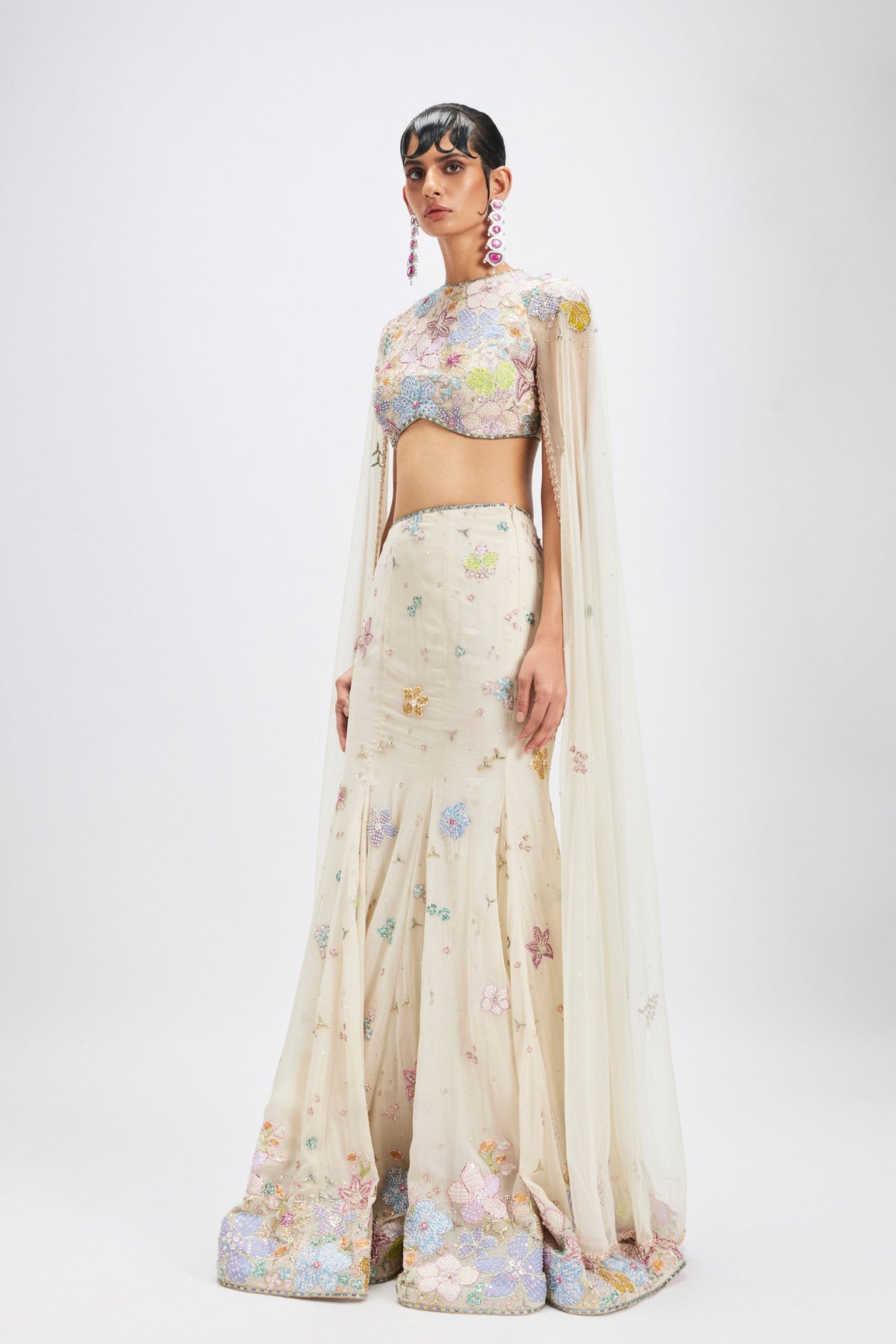 Ivorelle Mermaid Lehenga