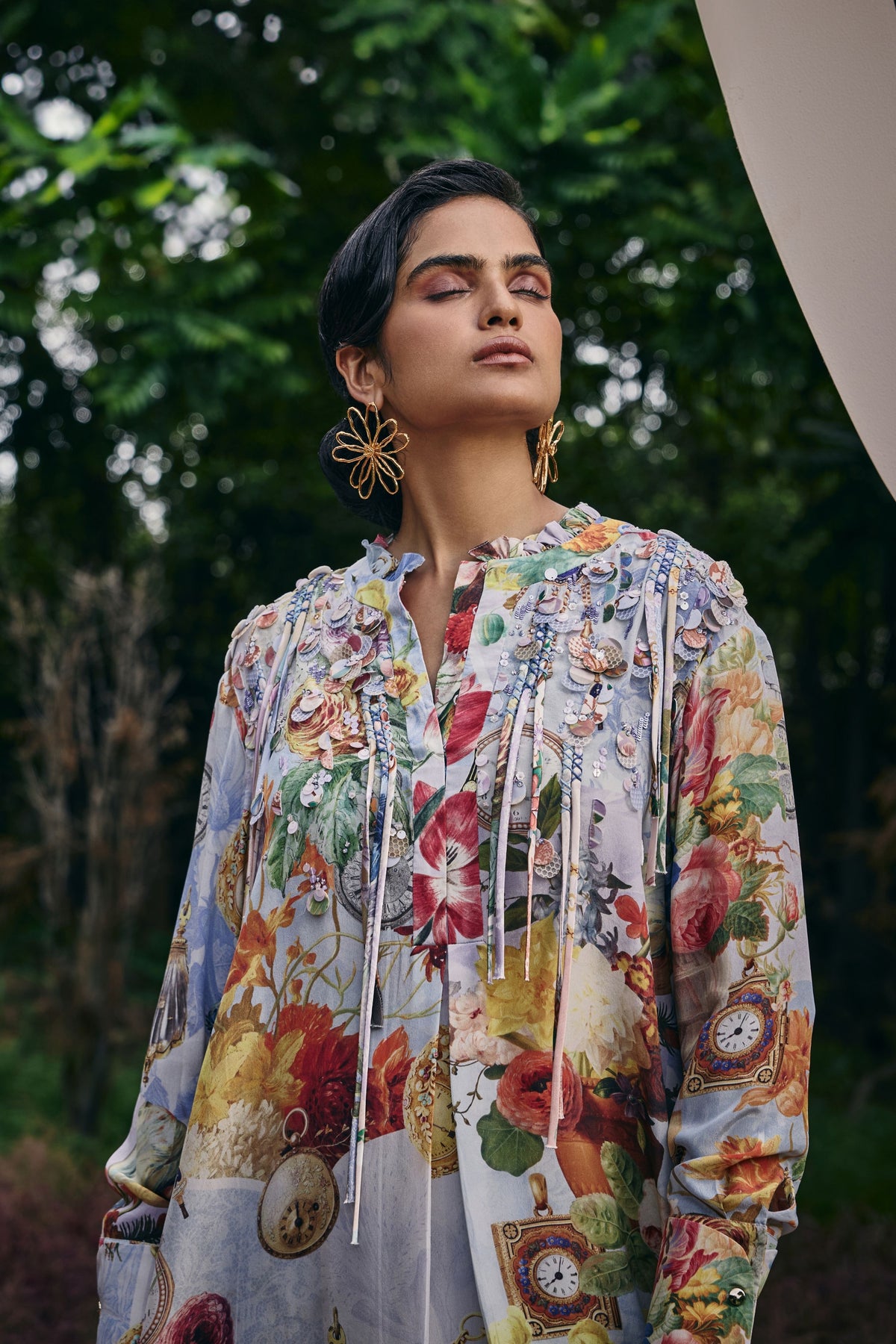 Antiquity Embellished Relaxed Tunic